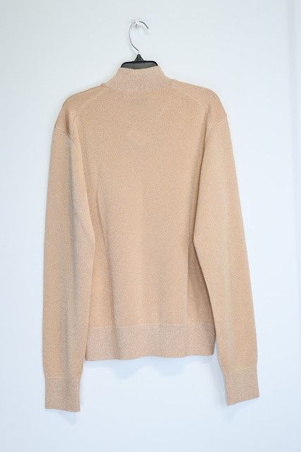 Tom Ford o1rshd1 Shimmer Sweatshirt in Light Brown Size US M / EU 48-50 / 2 - 6 Thumbnail