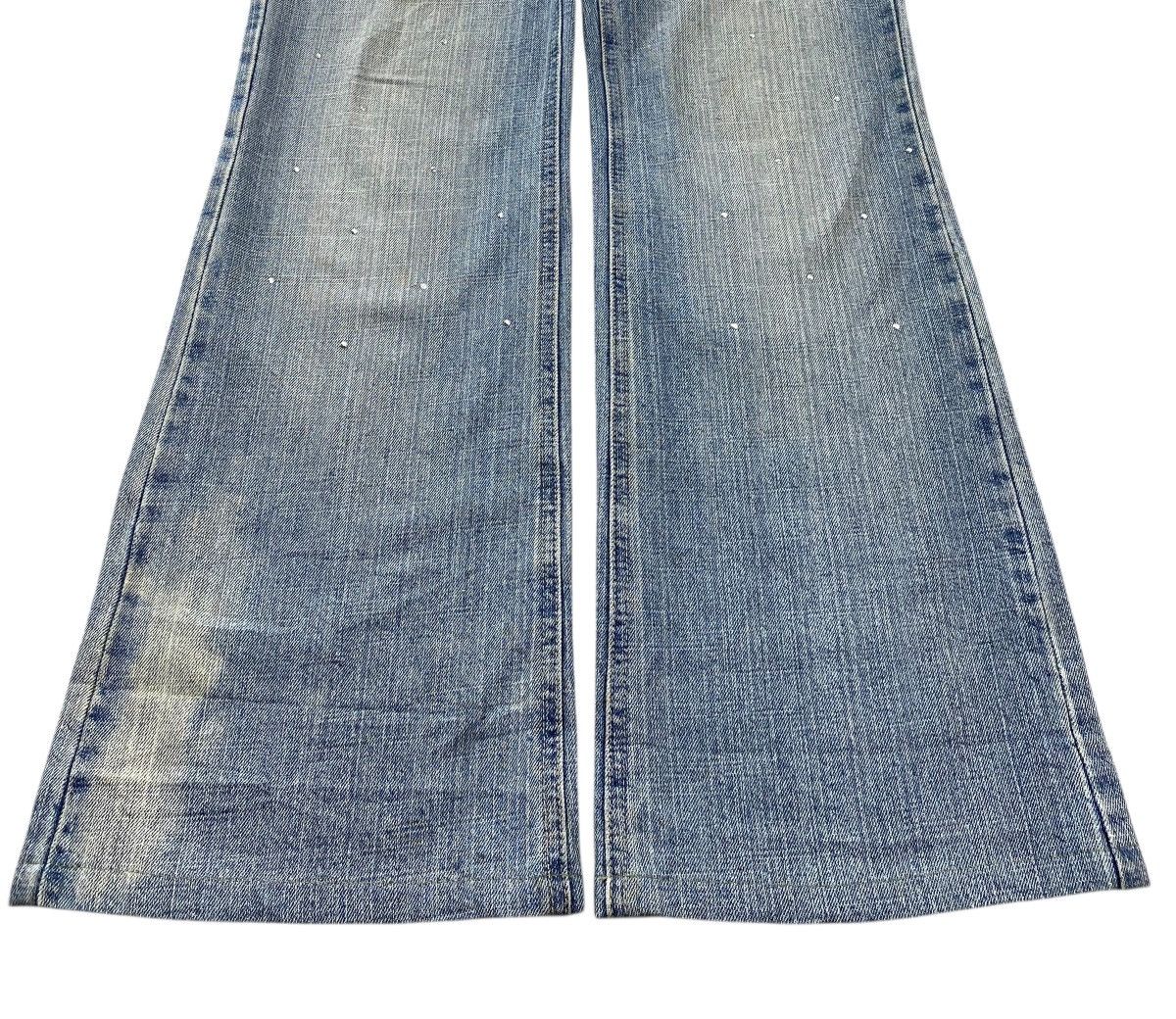 Japanese Brand Japanese Brand Light Wash Style Boot Cut Leg Jeans Size US 31 - 5 Thumbnail