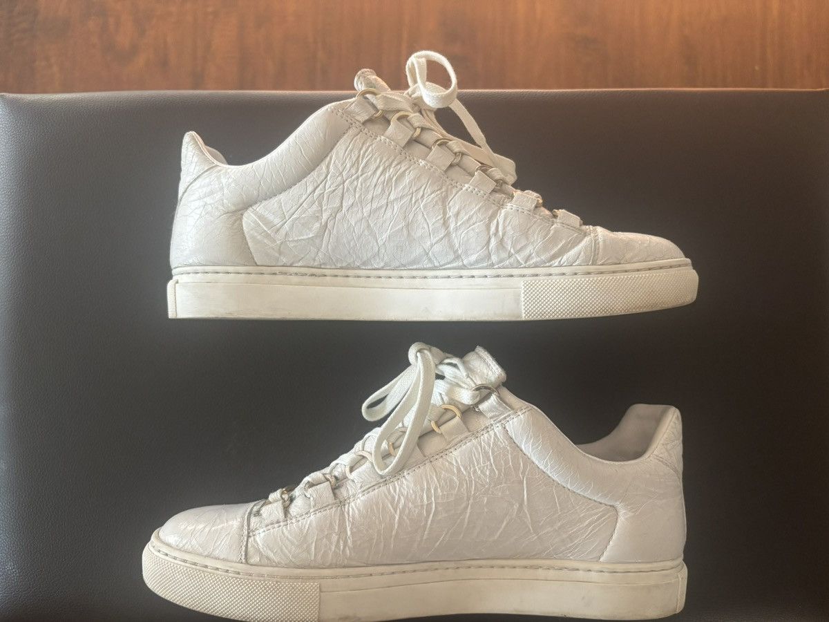 Balenciaga Balenciaga Arena Lows White Size US 5.5 / EU 38 - 4 Thumbnail