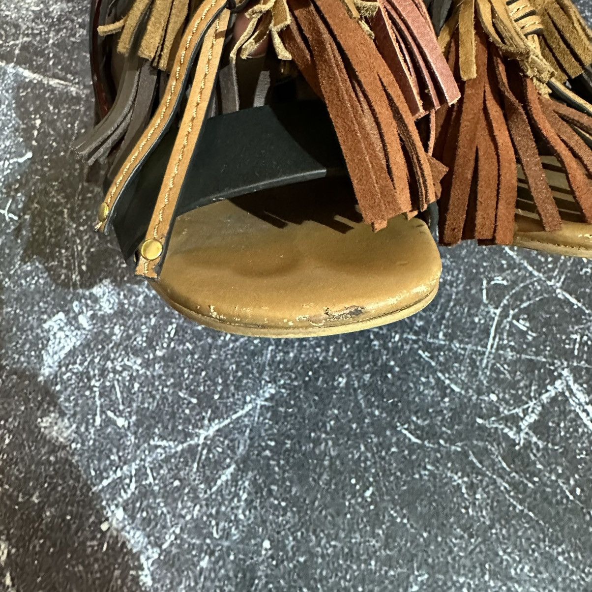 See by Chloe See By Chloe Leather Sandals Featuring Front Tassel charm37 Size US 7 / IT 37 - 7 Thumbnail