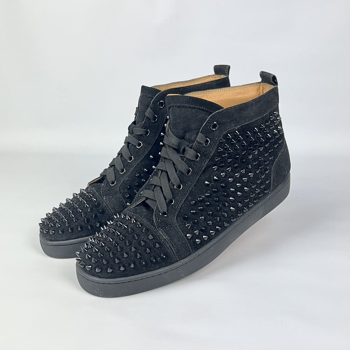 Christian Louboutin Christian Louboutin high top spike over shoes ...