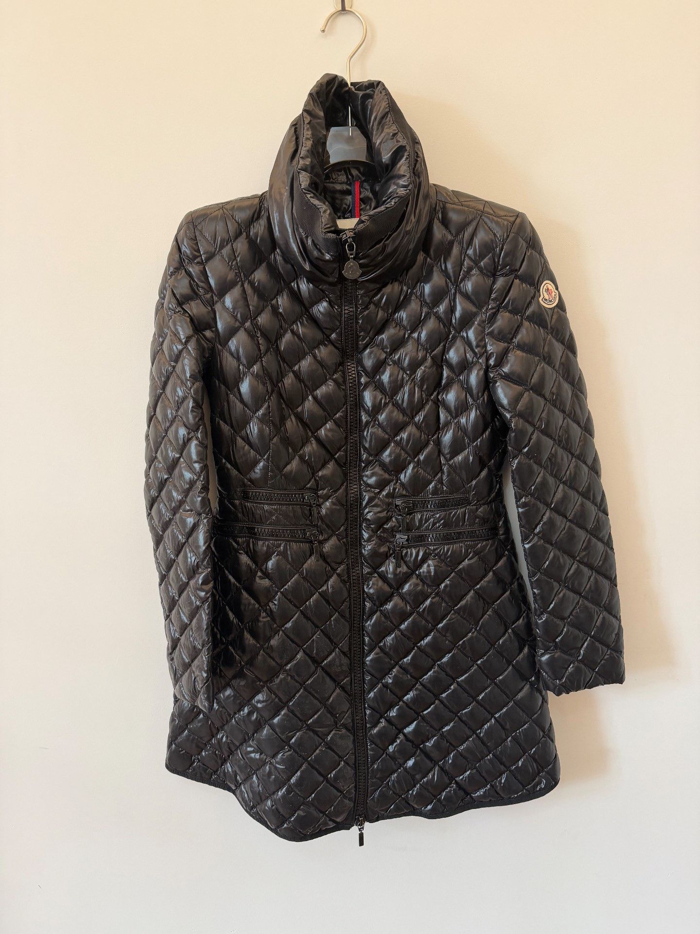 Moncler Moncler Quilted Black Down Jacket 2 Women Size XS / US 0-2 / IT 36-38 - 1 Thumbnail