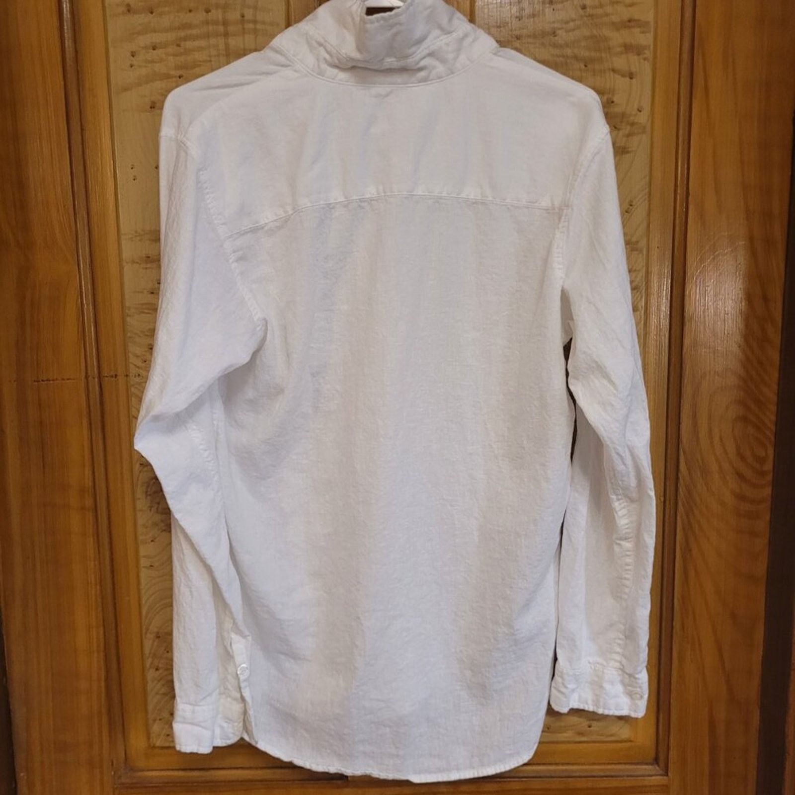 Benny Gold Benny Gold Men's White Casual Button Down Shirt Size Large Size US L / EU 52-54 / 3 - 2 Thumbnail