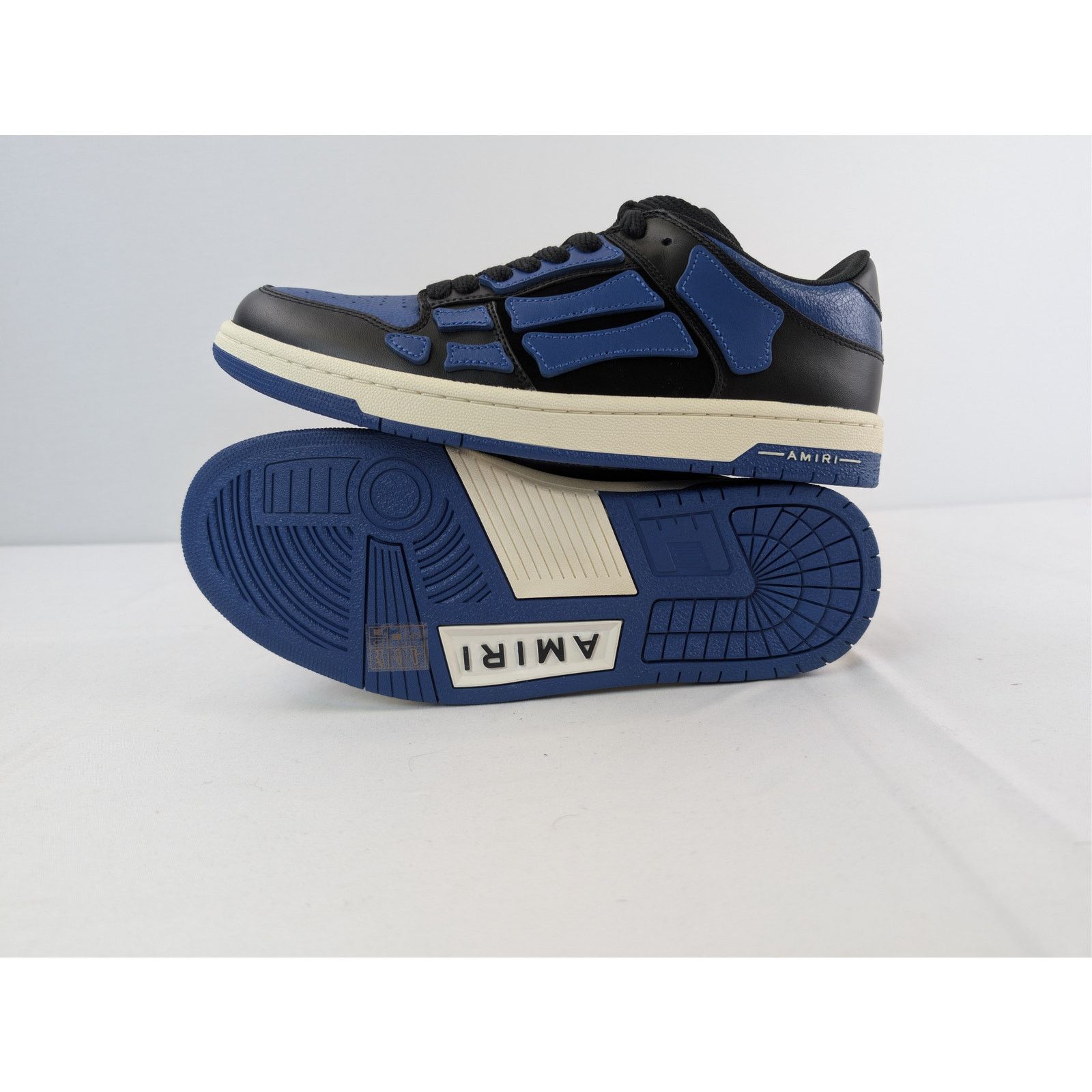 Amiri o1rshd1 Q:2 / Skeleton Top Low Sneakers in True Blue Size US 10 / EU 43 - 13 Thumbnail