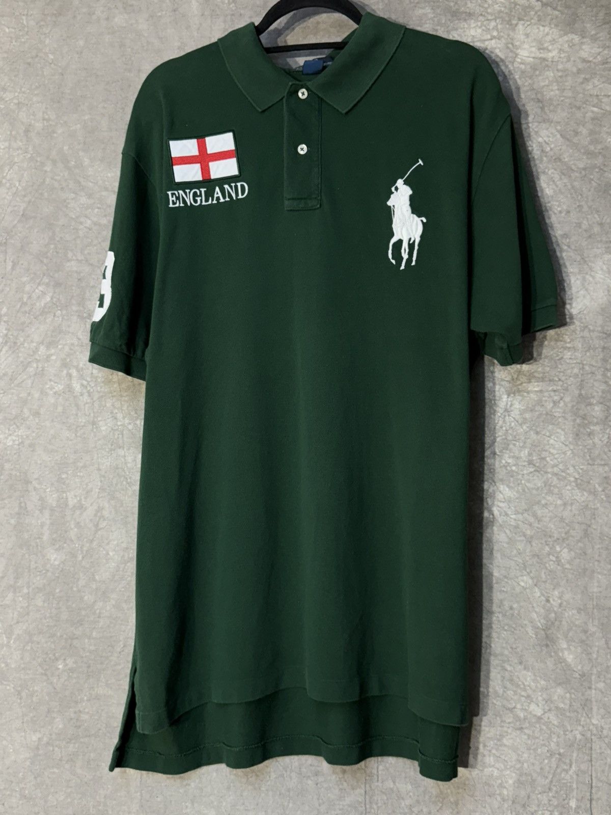 Polo Ralph Lauren POLO RALPH LAUREN ENGLAND POLO SHIRT SHORT SLEEVE Size US XL / EU 56 / 4 - 1 Thumbnail
