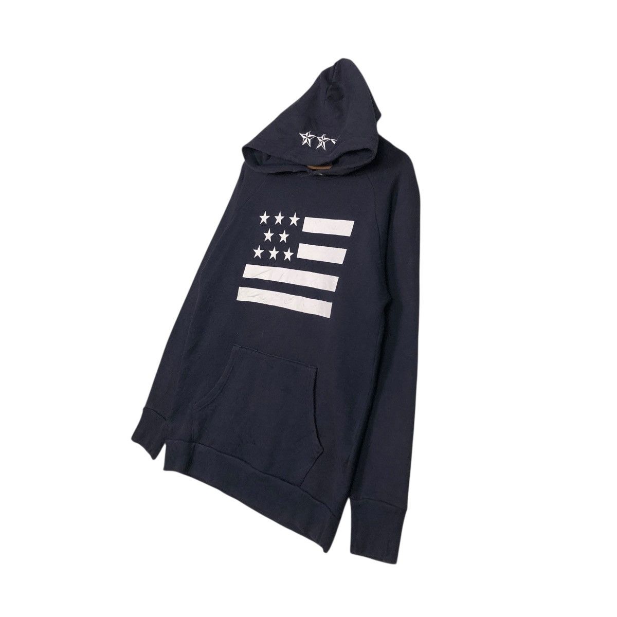 Vintage 🔥VINTAGE HOODIE PULL OVER ONEITA USA FLAG BIG LOGO Size US M / EU 48-50 / 2 - 4 Thumbnail