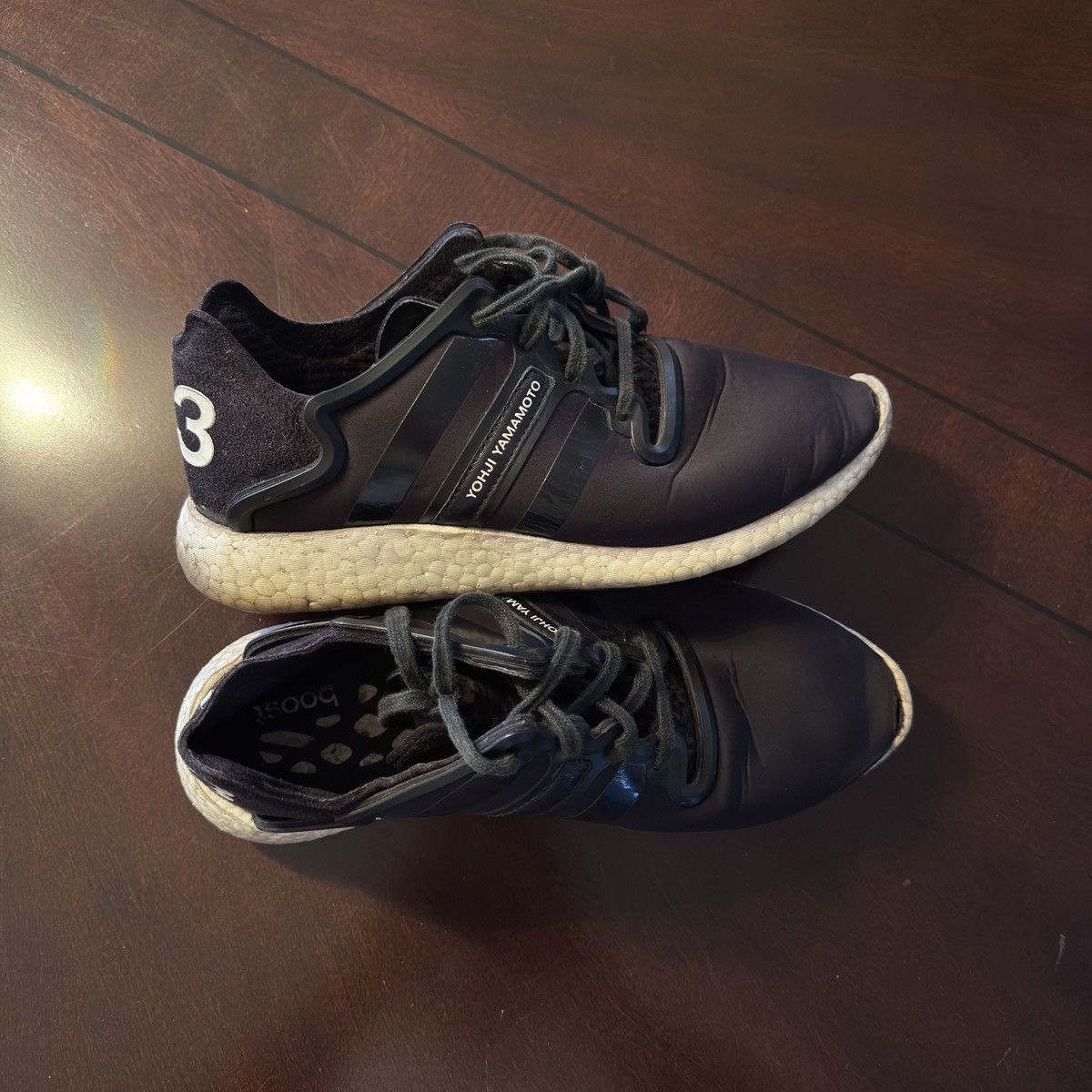 Adidas Adidas x Y-3 Yohji Boost Black White Size US 8.5 / EU 41-42 - 1 Thumbnail
