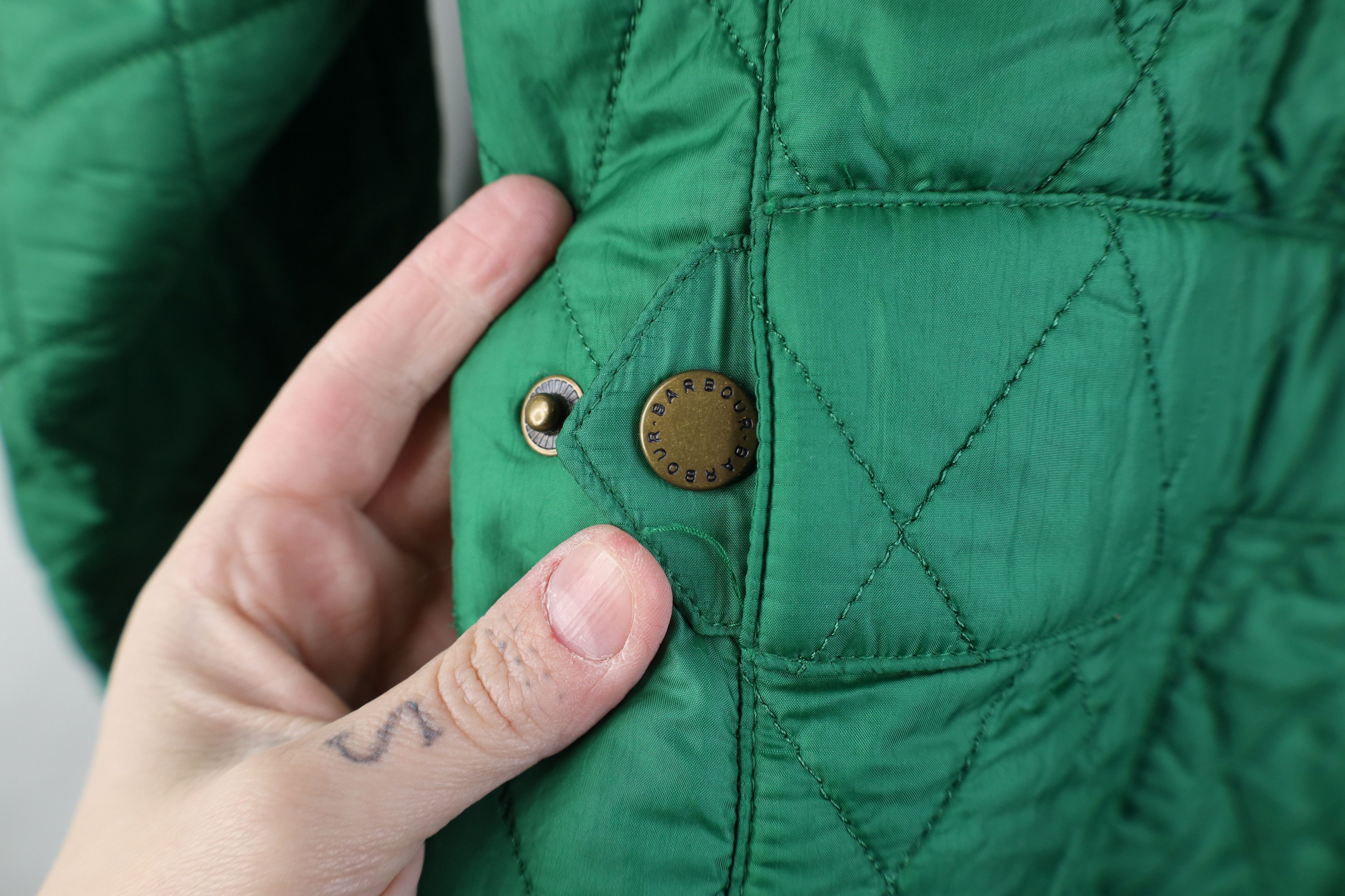 Barbour Barbour Cavalry Quilted Full Zip Jacket Kelly Green Size L / US 10 / IT 46 - 14 Thumbnail