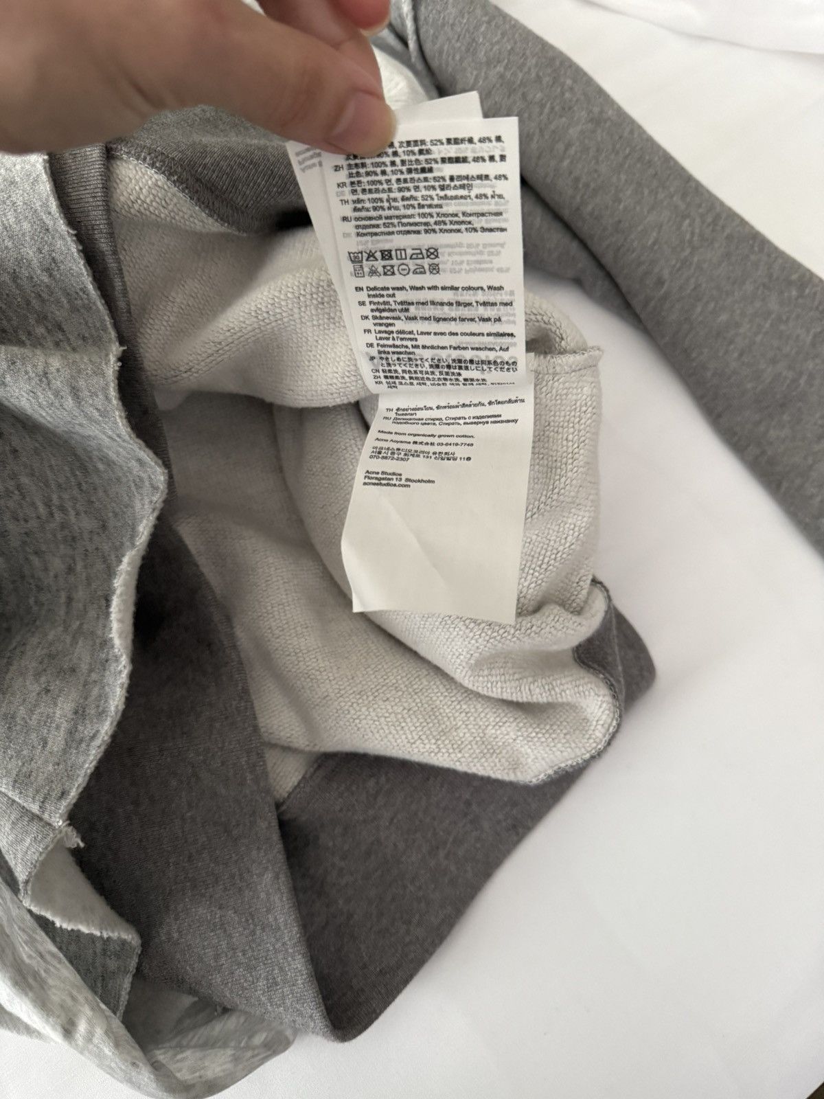 Acne Studios Acne Studios Layered Hoodie size large Size US L / EU 52-54 / 3 - 19 Thumbnail