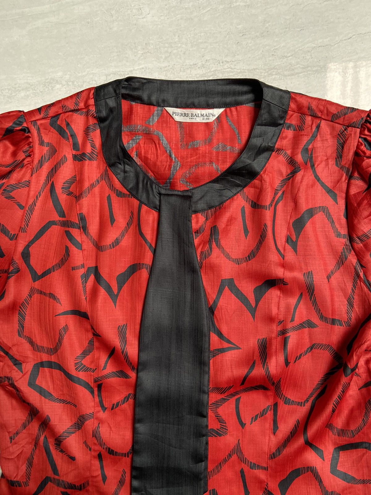 Pierre Balmain PIERRE BALMAIN Motive Blouse Size S / US 4 / IT 40 - 3 Thumbnail