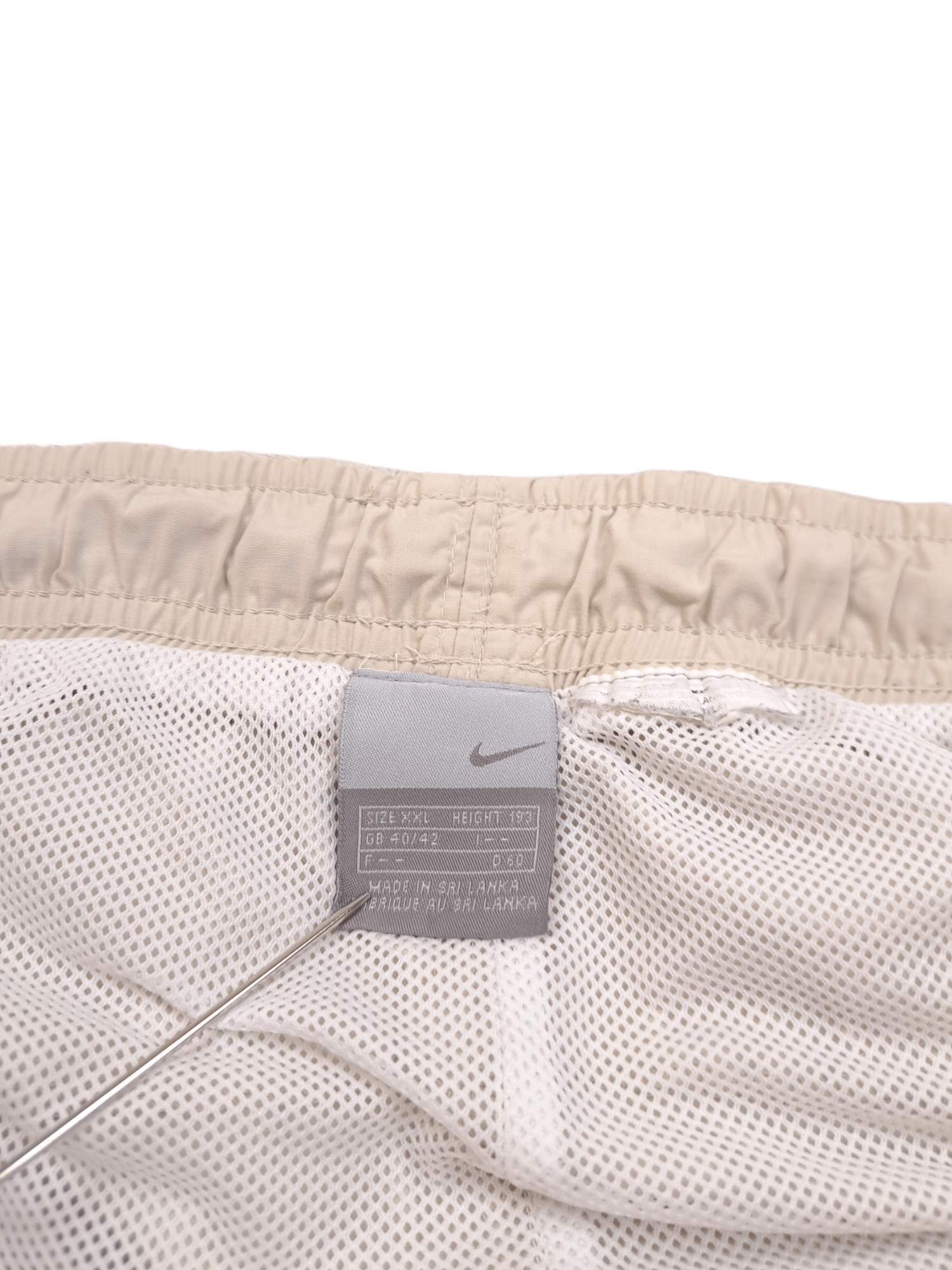 Nike × Vintage 💎 XXL Track Pants Sweatpants Drill Nylon Y2K Joggers Size US 36 / EU 52 - 8 Thumbnail