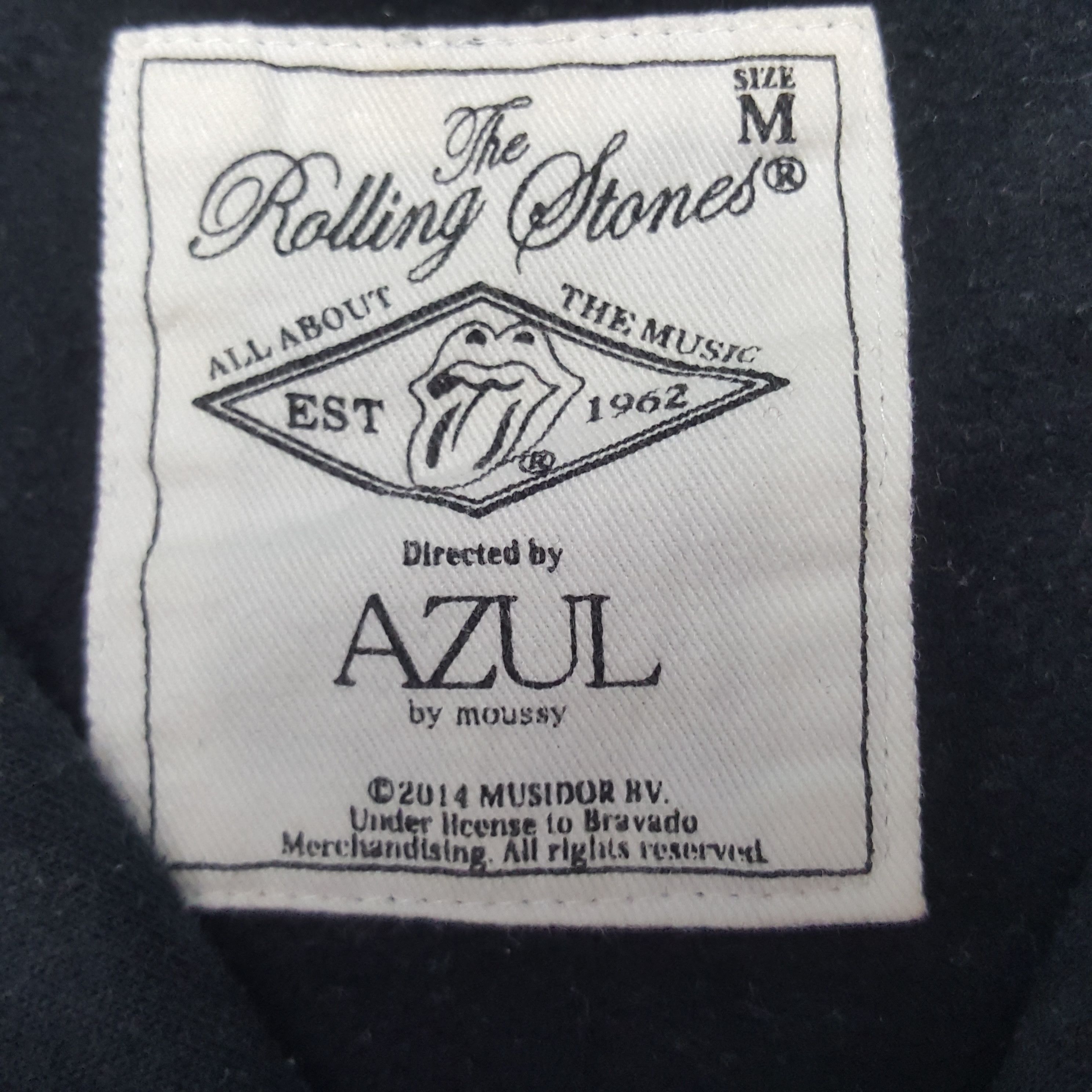 MOUSSY × The Rolling Stones Vintage Moussy x The Rolling Stones Hoodies Jacket Size US S / EU 44-46 / 1 - 6 Thumbnail