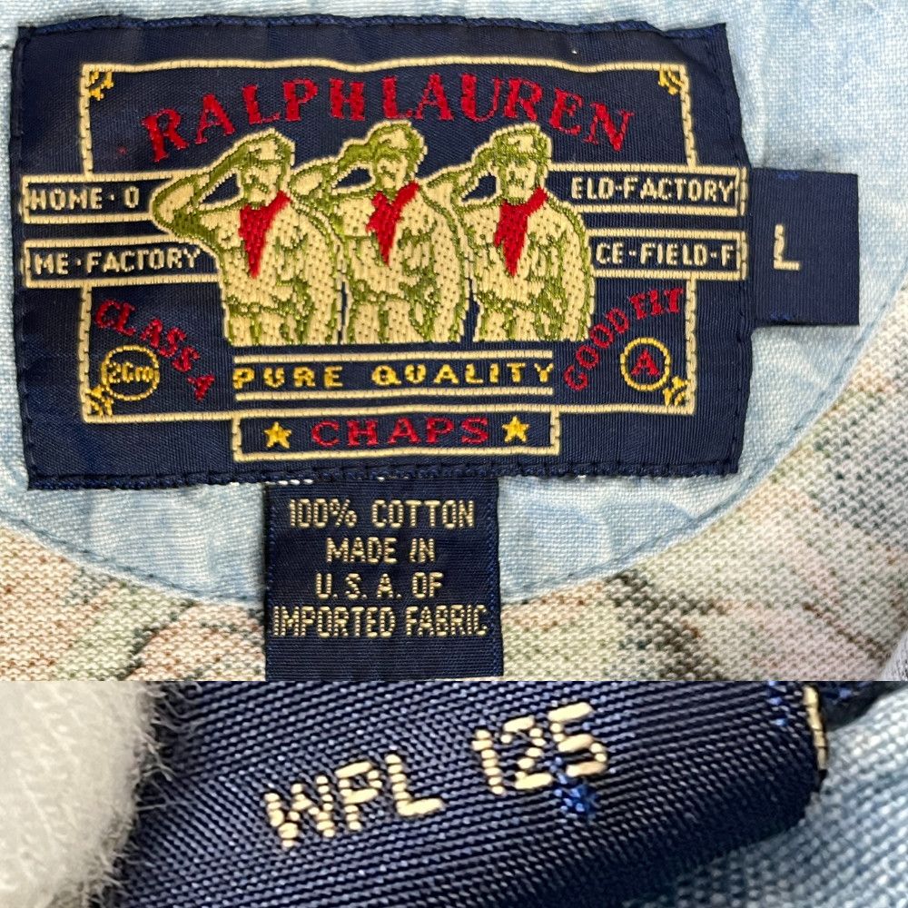 Chaps Ralph Lauren CHAPS by Ralph Lauren “Jungle Print” Polo - Made in USA. - L Size US L / EU 52-54 / 3 - 9 Thumbnail
