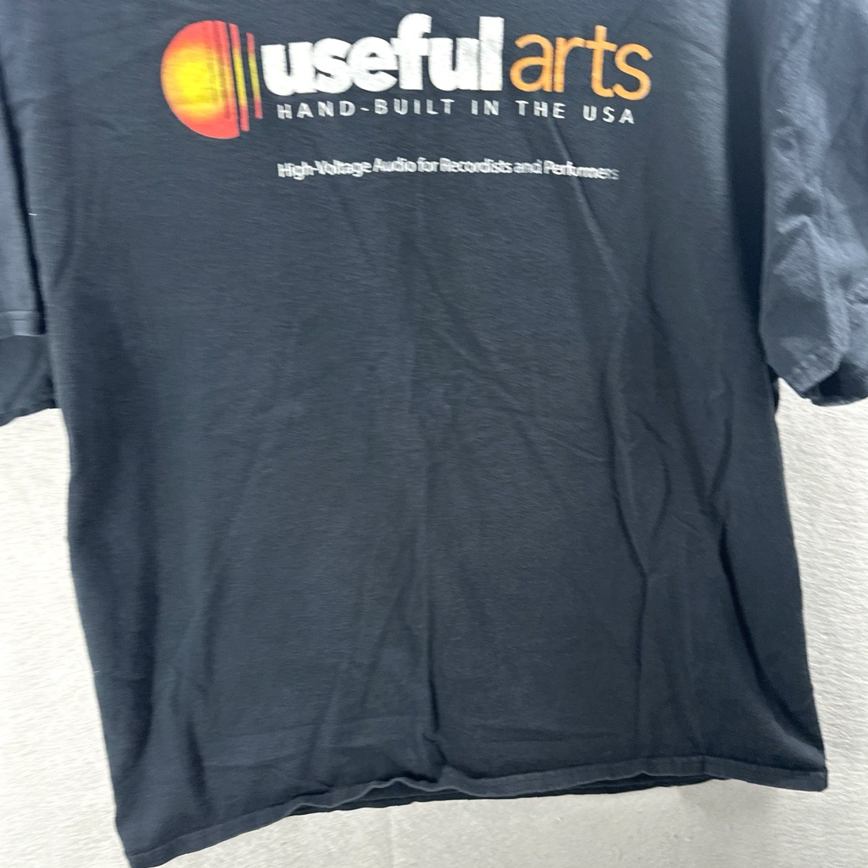 Vintage VINTAGE Useful Arts Shirt Men L Black Cotton Graphic Print 90s Art Classic USA Built Y2k Size US L / EU 52-54 / 3 - 4 Thumbnail