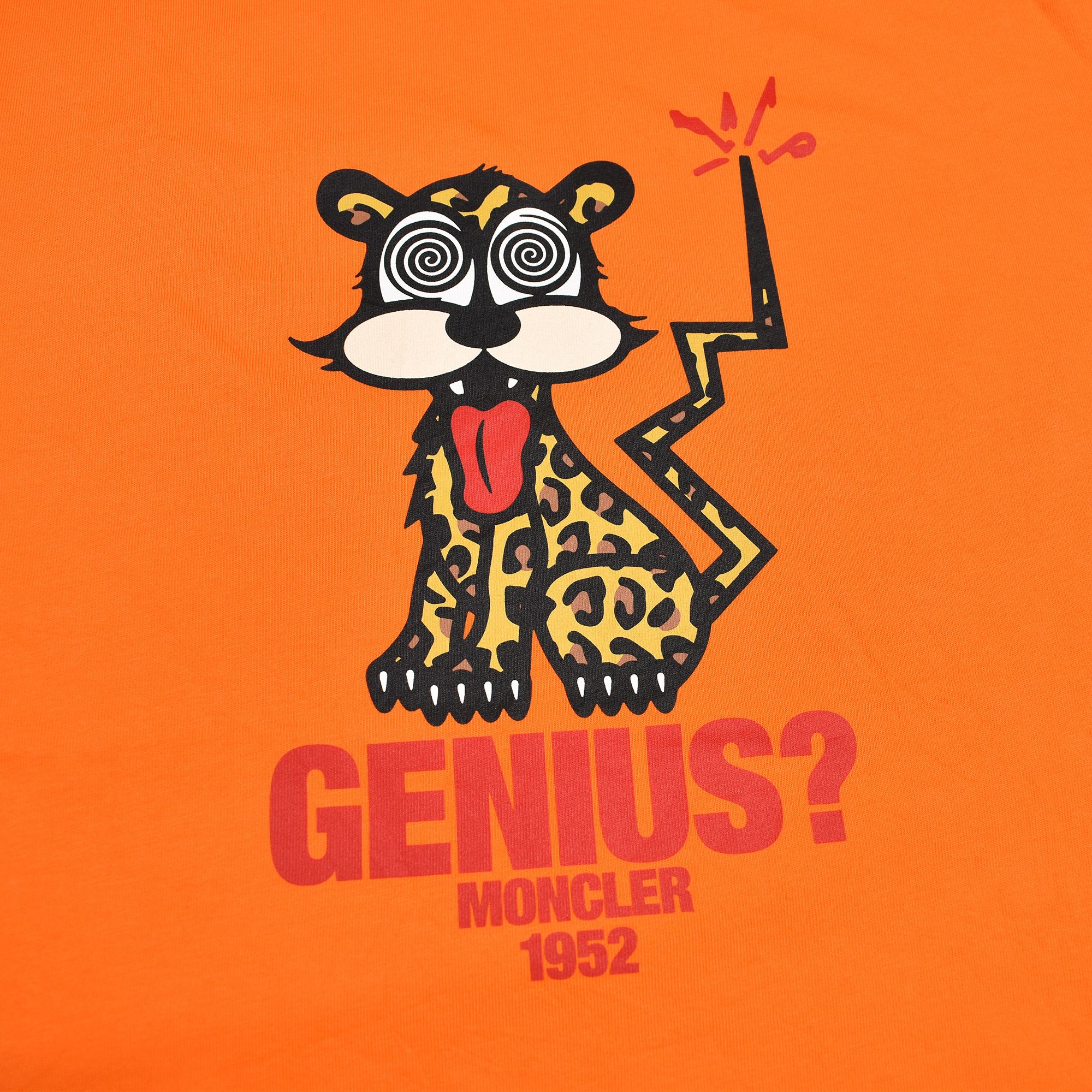 Moncler Genius *BNWOT**MONCLER GENIUS 1952 GRAPHIC ORANGE T-SHIRT Size US XL / EU 56 / 4 - 2 Thumbnail