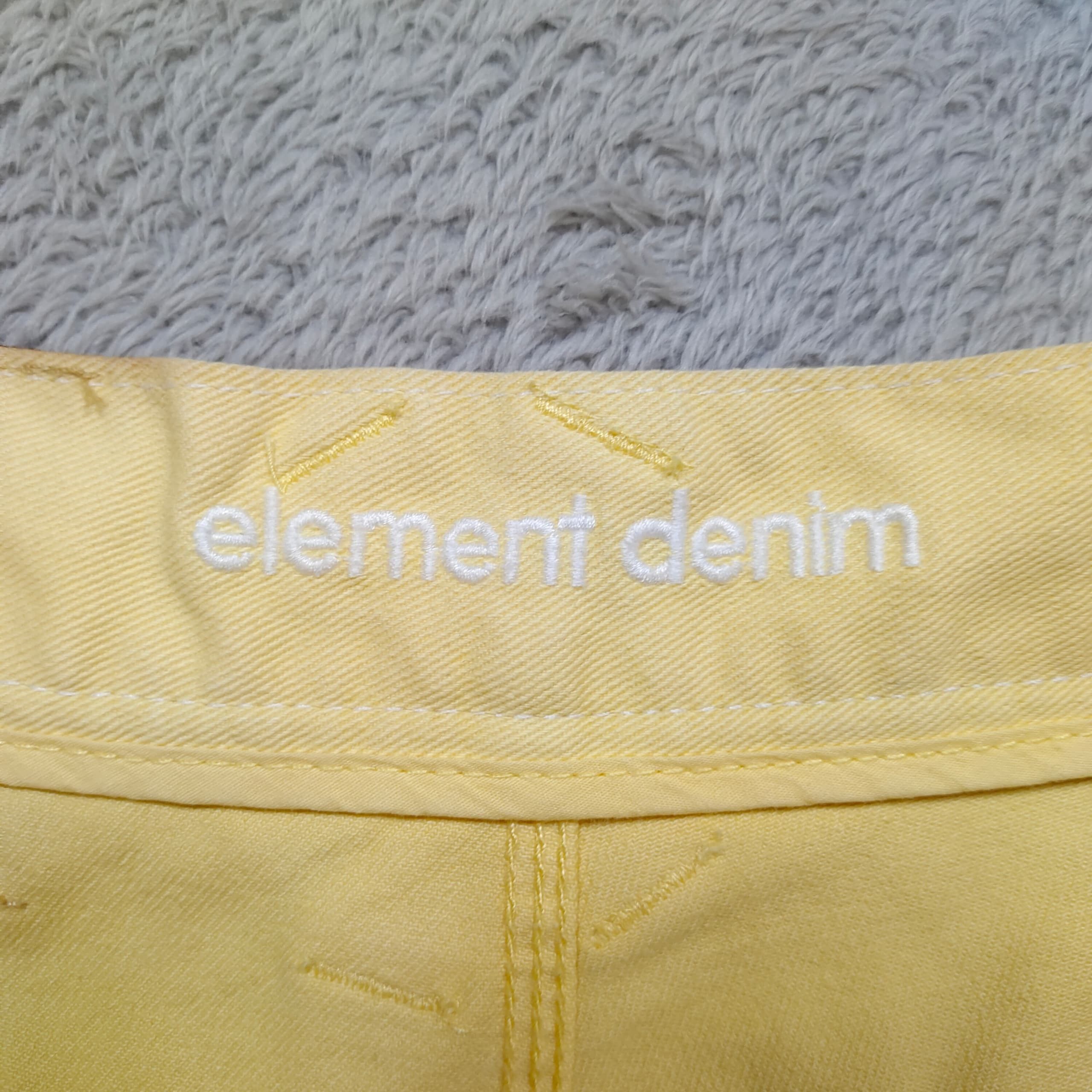 Element Vintage Element Japan Light Yellow Cotton Cargo Pants Size US 32 / EU 48 - 13 Thumbnail
