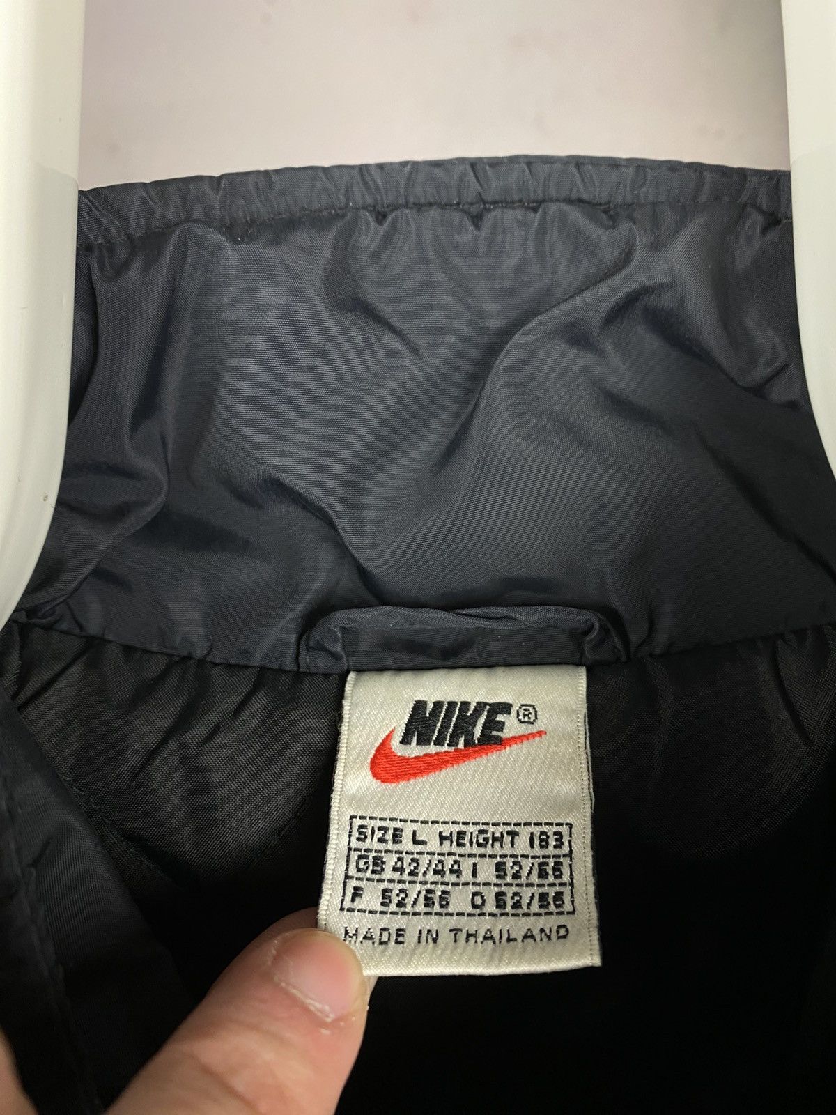 Nike 🧨Vintage 90s Nike Windbreaker Jacket Nylon Comet Logo🧨 Size US L / EU 52-54 / 3 - 18 Thumbnail