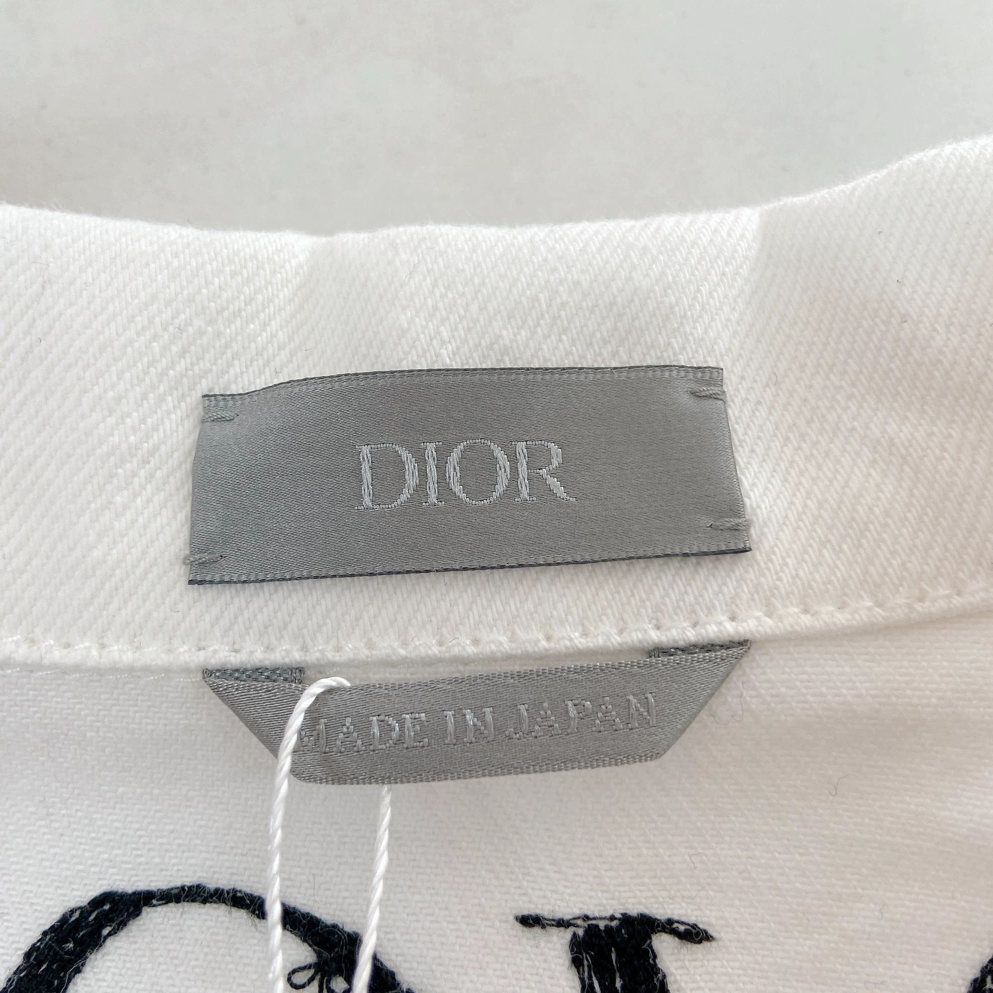 Dior Dior White Denim Jacket Size 46 4332 Size US S / EU 44-46 / 1 - 7 Thumbnail