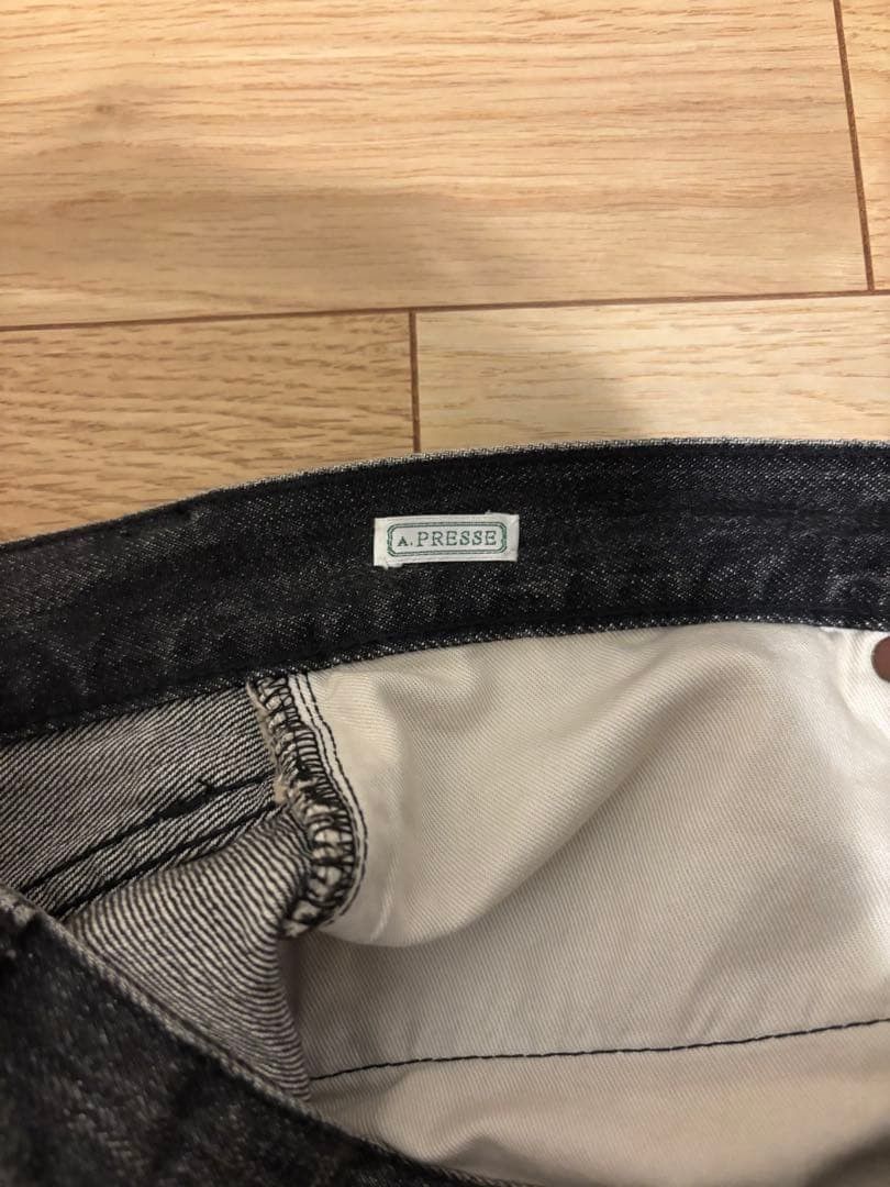 A.PRESSE Washed Jeans Size US 32 / EU 48 - 3 Thumbnail