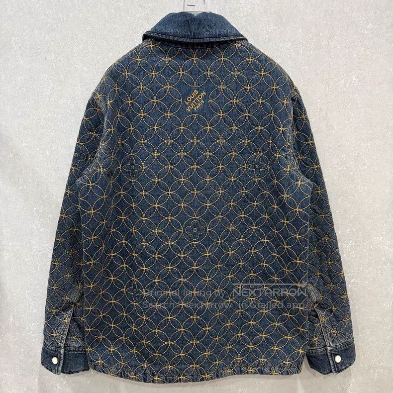 Louis Vuitton Louis Vuitton Nigo Co-Branded Single Breasted Quilted Jack Size US M / EU 48-50 / 2 - 4 Thumbnail