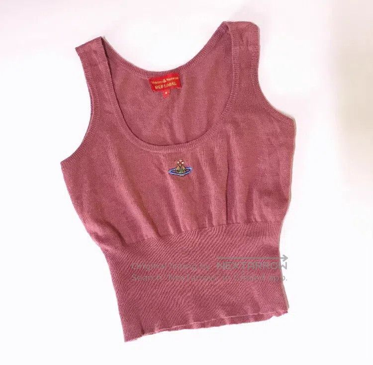 Vivienne Westwood Vivienne Westwood Planet embroidery dusty pink vest Size M / US 6-8 / IT 42-44 - 2 Thumbnail