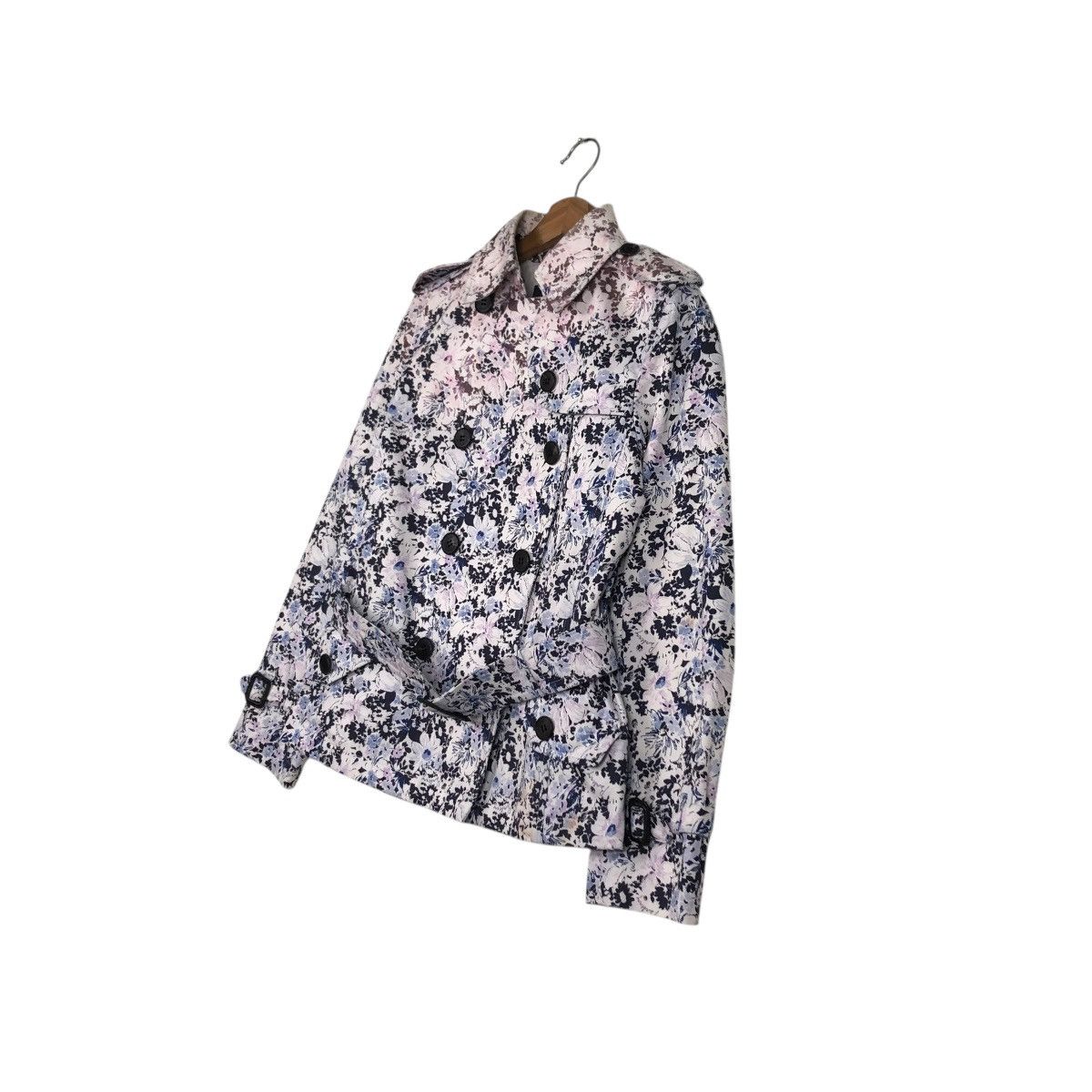 Burberry 🔥VINTAGE CHORE JACKET BURBERRY LONDON FLORAL FULL PRINT Size US S / EU 44-46 / 1 - 4 Thumbnail