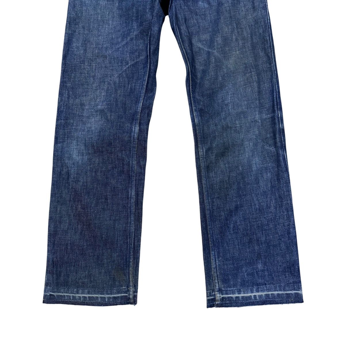 Helmut Lang Vintage Helmut Lang Raw Denim Classic Jeans Distressed Size US 31 - 6 Thumbnail