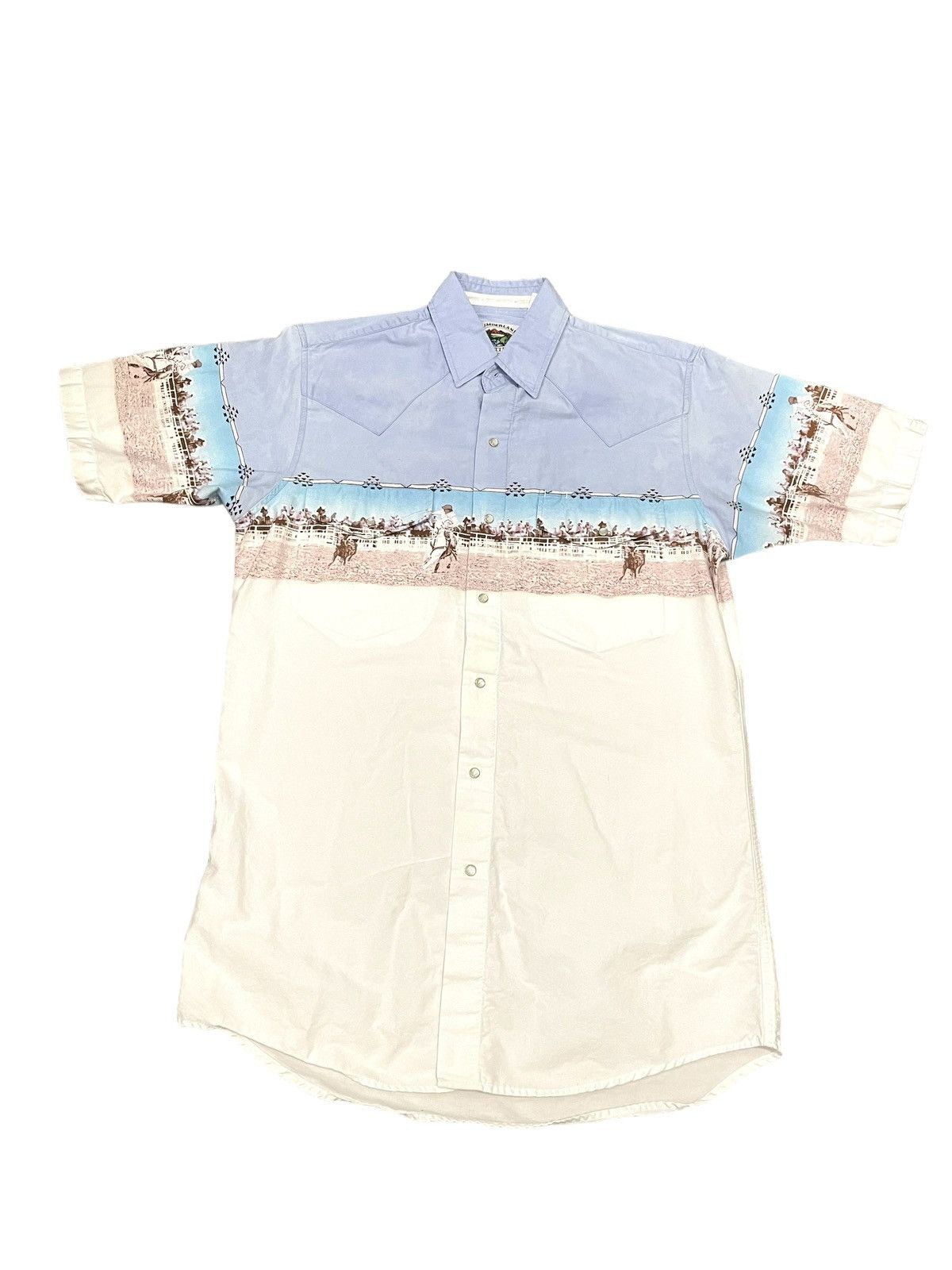 Vintage Vintage Western Rodeo Pearl Snap Shirt Size US M / EU 48-50 / 2 - 1 Thumbnail