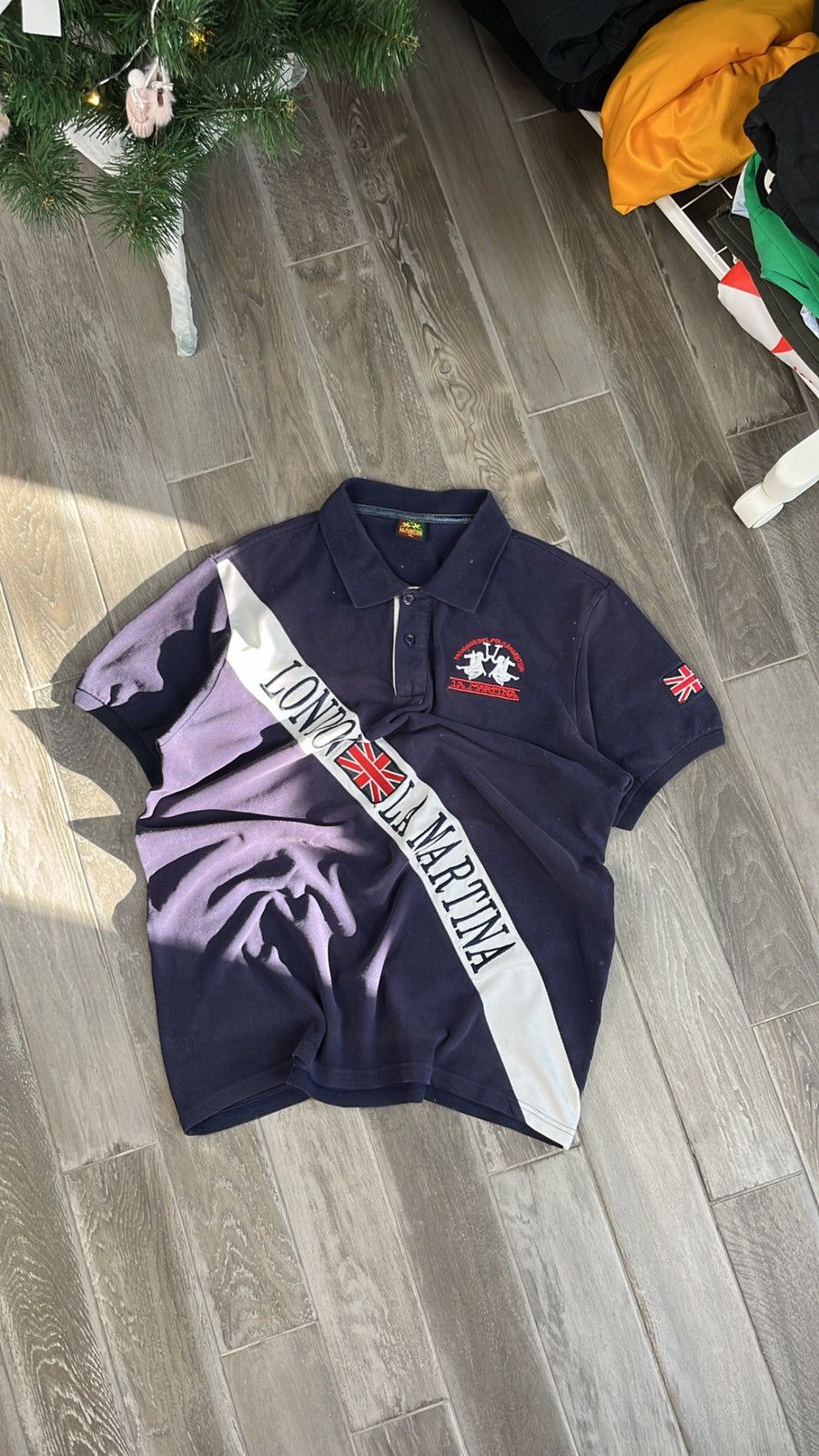 La Martina × Vintage Chief Keef vintage La Martina London England polos Size US XL / EU 56 / 4 - 1 Thumbnail