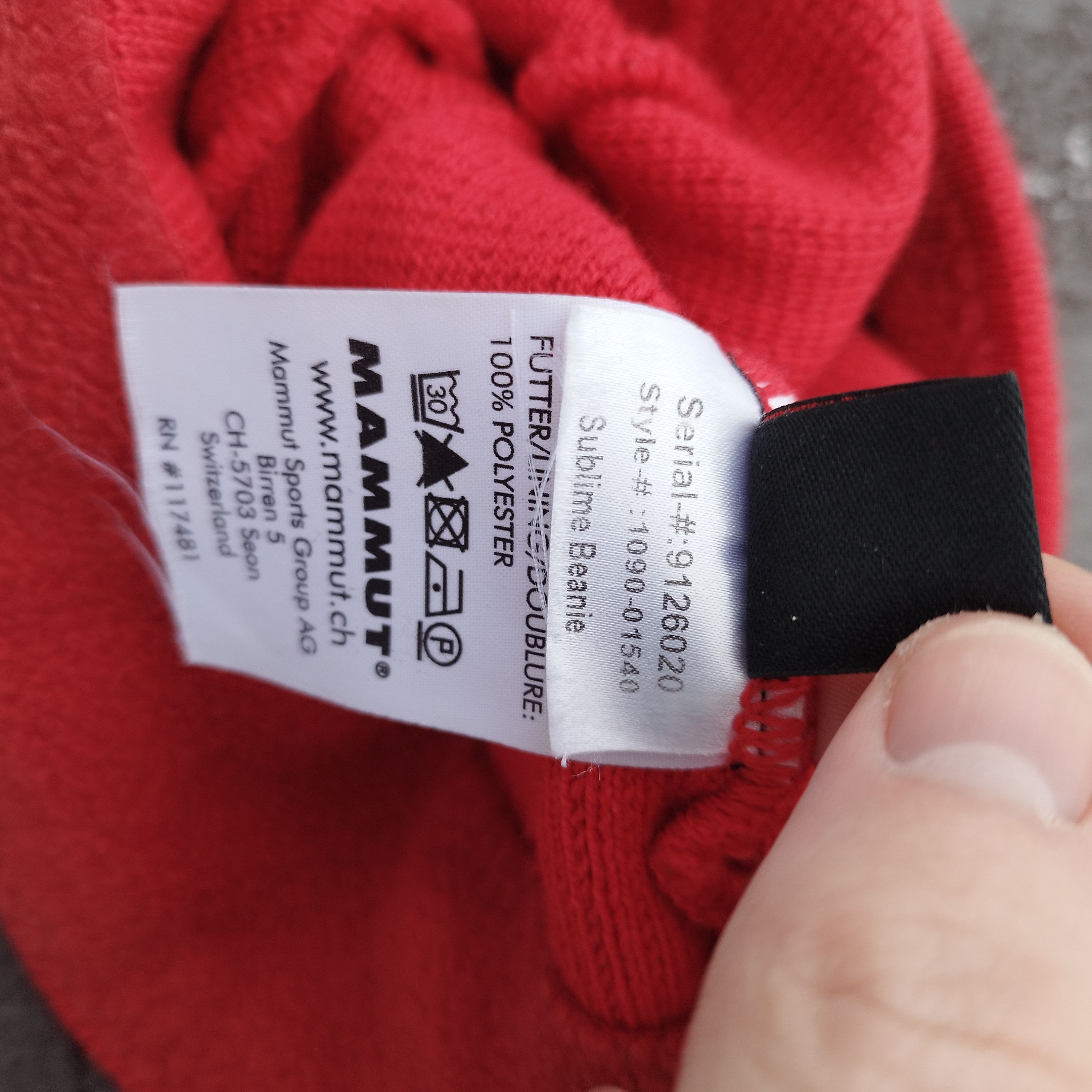 Mammut Mammut Beanie wool Hat one size outdoor gorpcore Size ONE SIZE - 7 Thumbnail
