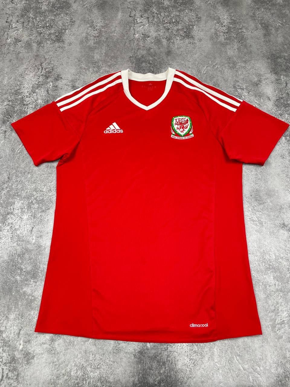 Adidas Adidas Wales National Team Men Home Football Shirt 2016/17 Size US M / EU 48-50 / 2 - 1 Thumbnail