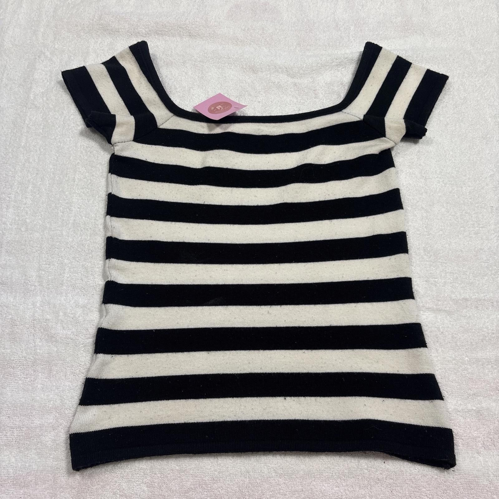 Other y2k grunge striped fitted top Size M / US 6-8 / IT 42-44 - 2 Thumbnail