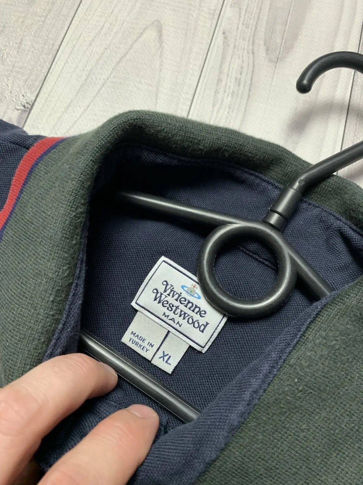 Vivienne Westwood Vintage polo Vivienne Westwood navy size L/XI Size US XL / EU 56 / 4 - 3 Thumbnail