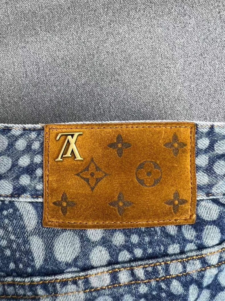 Louis Vuitton Louis Vuitton Yayoi Kusama Co-branded Jeans Size US 32 / EU 48 - 3 Thumbnail