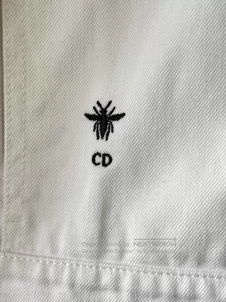 Dior Dior White denim jacket Size XS / US 0-2 / IT 36-38 - 5 Thumbnail