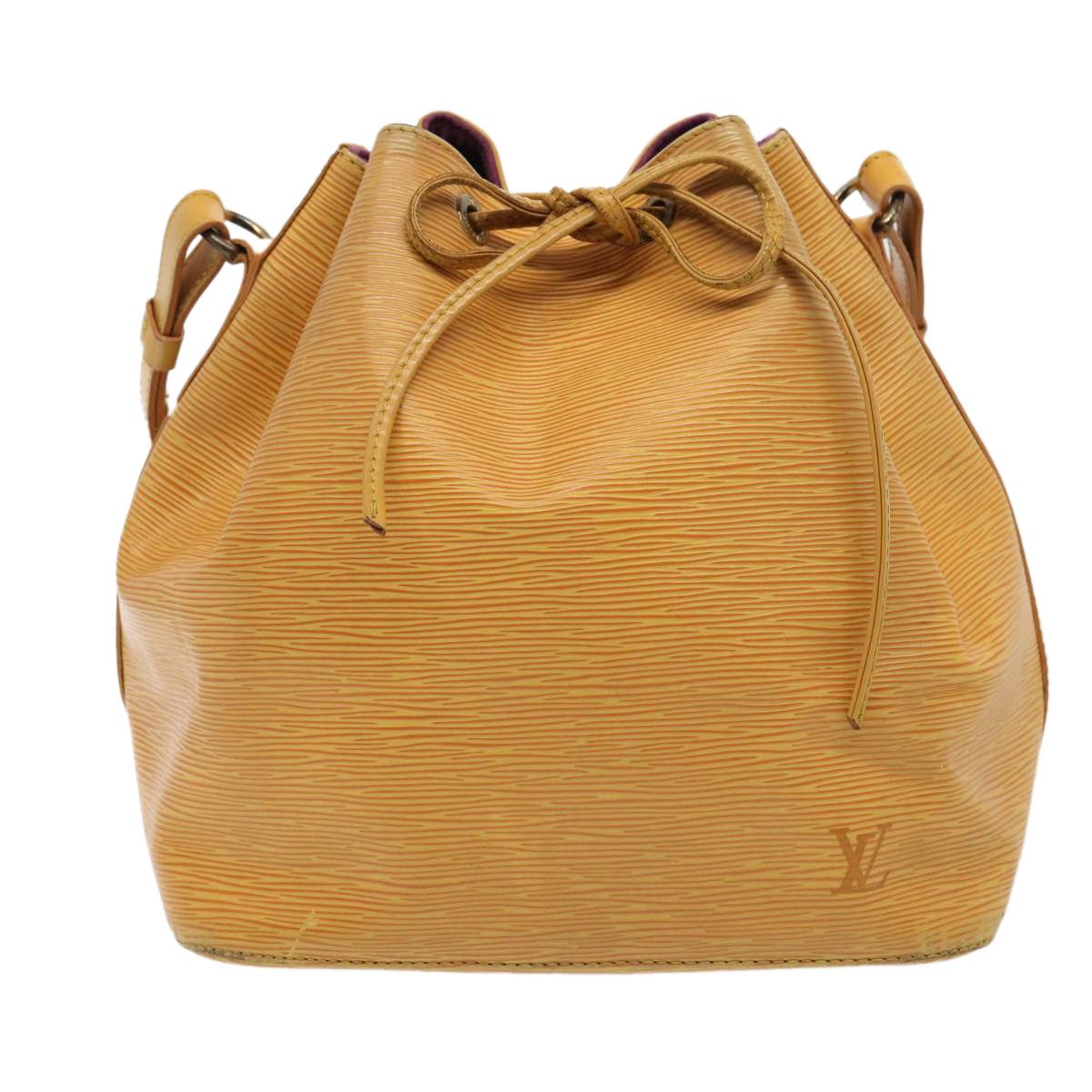 Louis Vuitton Noé Yellow Leather Shoulder Bag (Pre-Owned) Size ONE SIZE - 1 Thumbnail