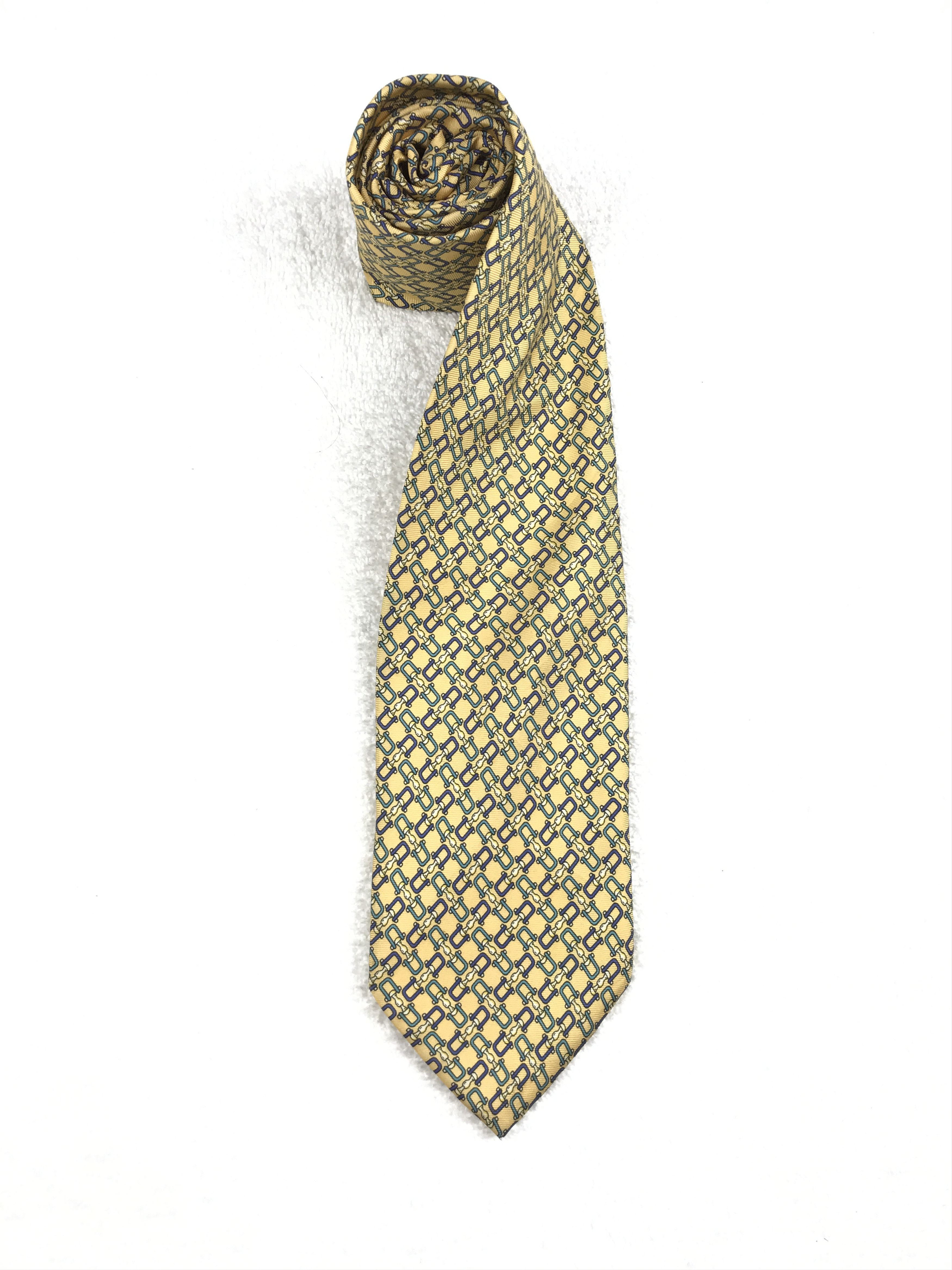 Vintage Vintage Emilio Cecconi Silk Necktie Size ONE SIZE - 2 Thumbnail
