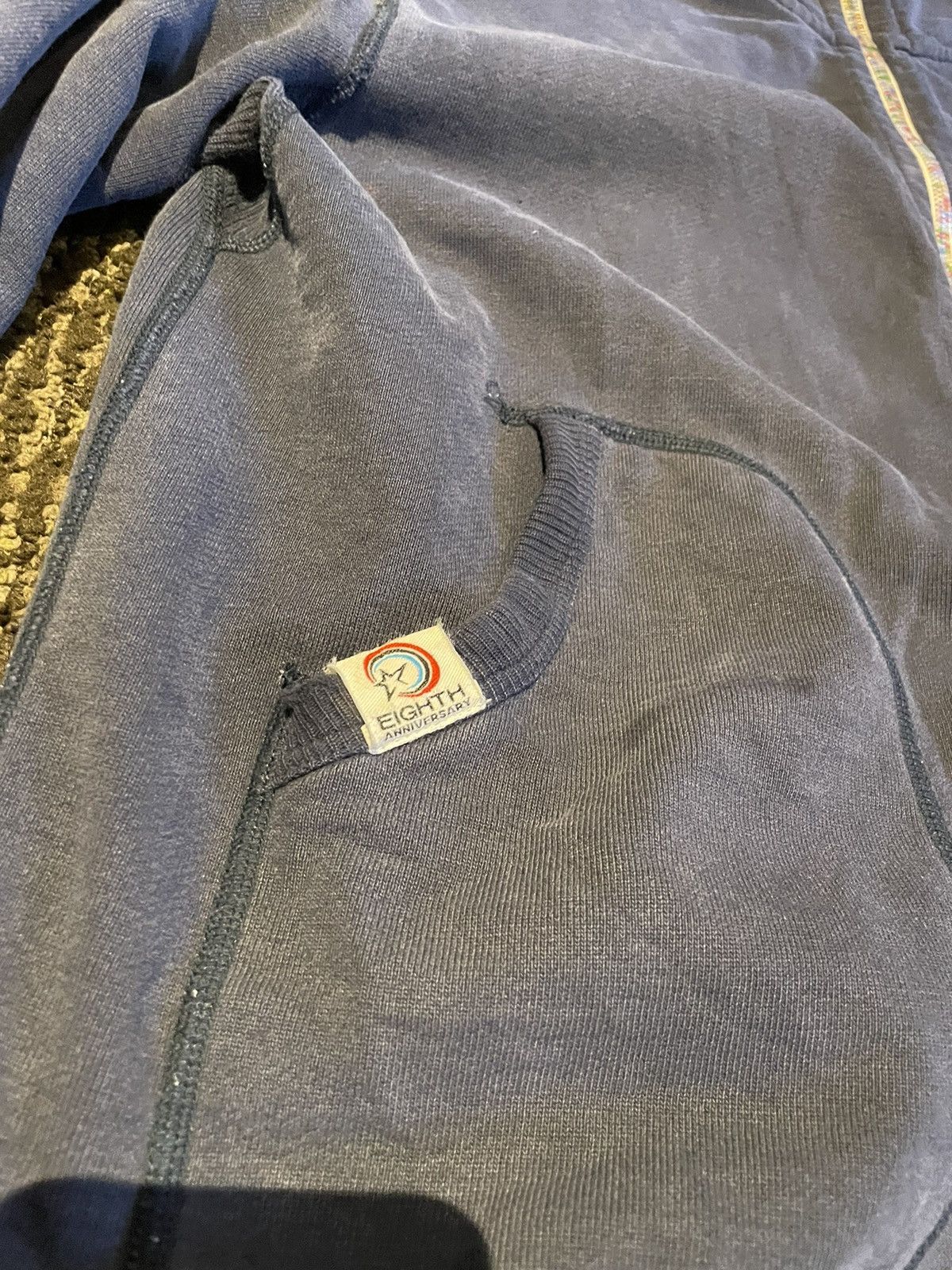 TMT Big Holiday Colored Zipper Patch Hoodie
