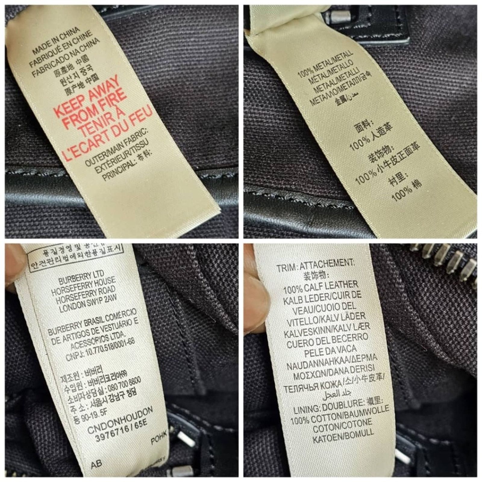 Burberry Auth Burberry Marden Backpack London Check Coated Canvas Size ONE SIZE - 3 Thumbnail