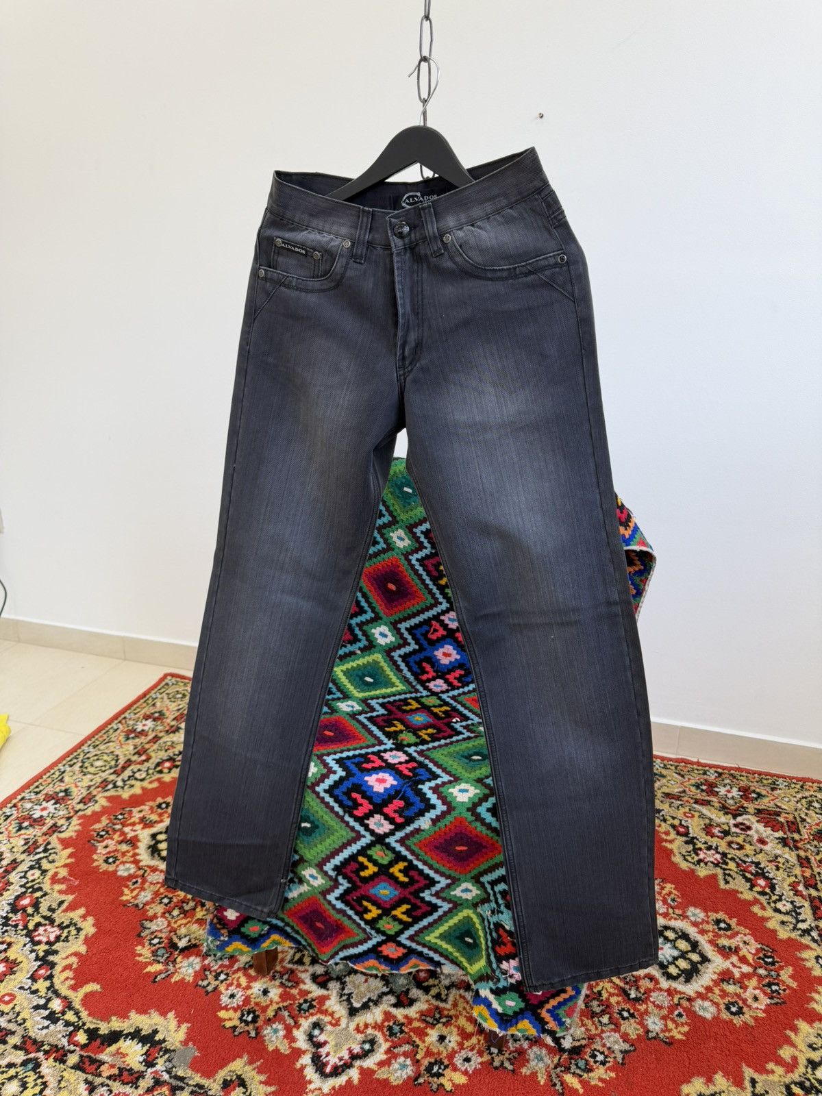 Hedi Slimane Vintage Dior Hedi Slimane Style Washed Denim Jeans Size US 30 / EU 46 - 6 Thumbnail