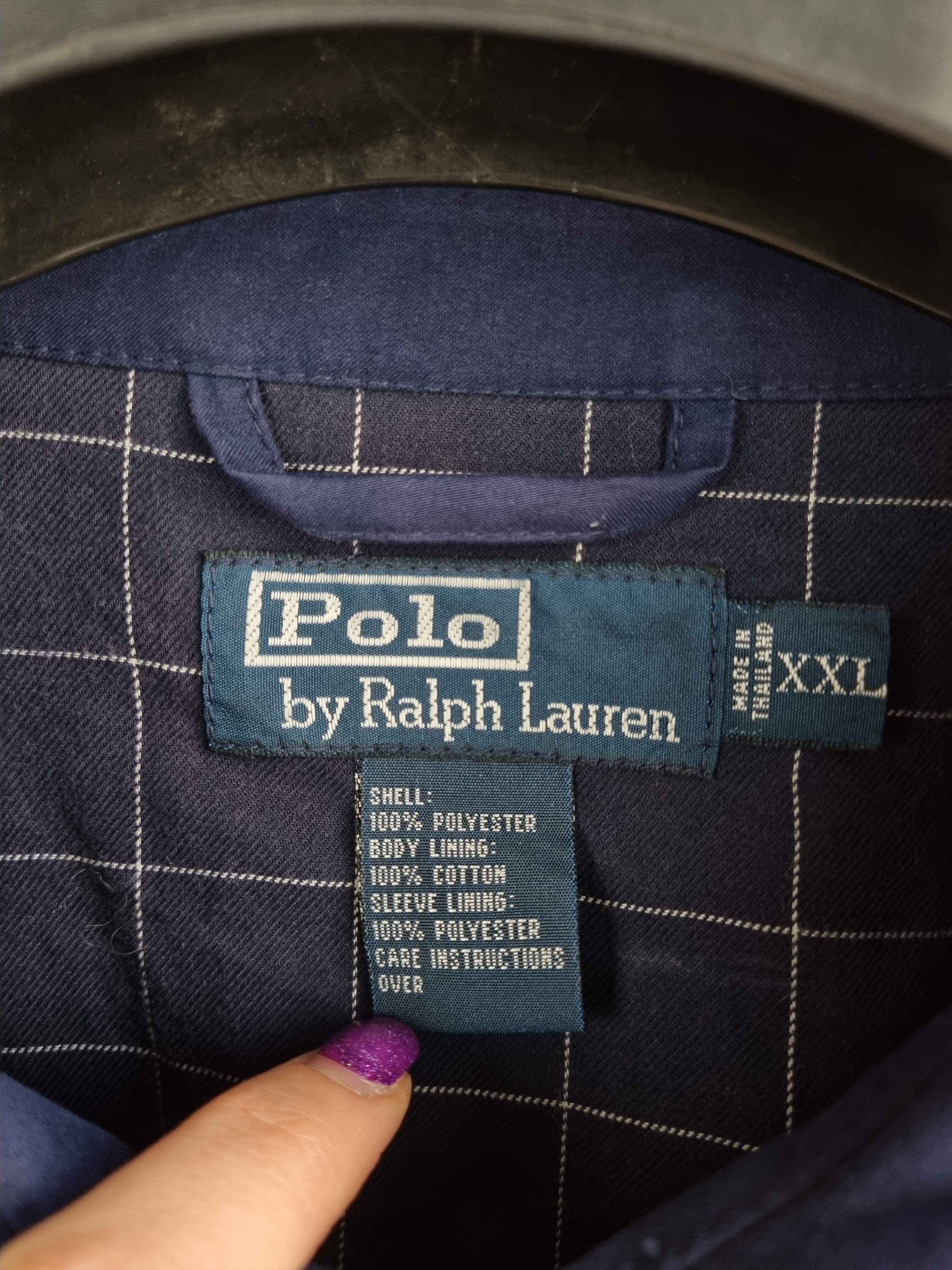Polo Ralph Lauren × Ralph Lauren Ralph Lauren Bomber Made of Soft Fabrics Light Jacket Size US XXL / EU 58 / 5 - 11 Thumbnail