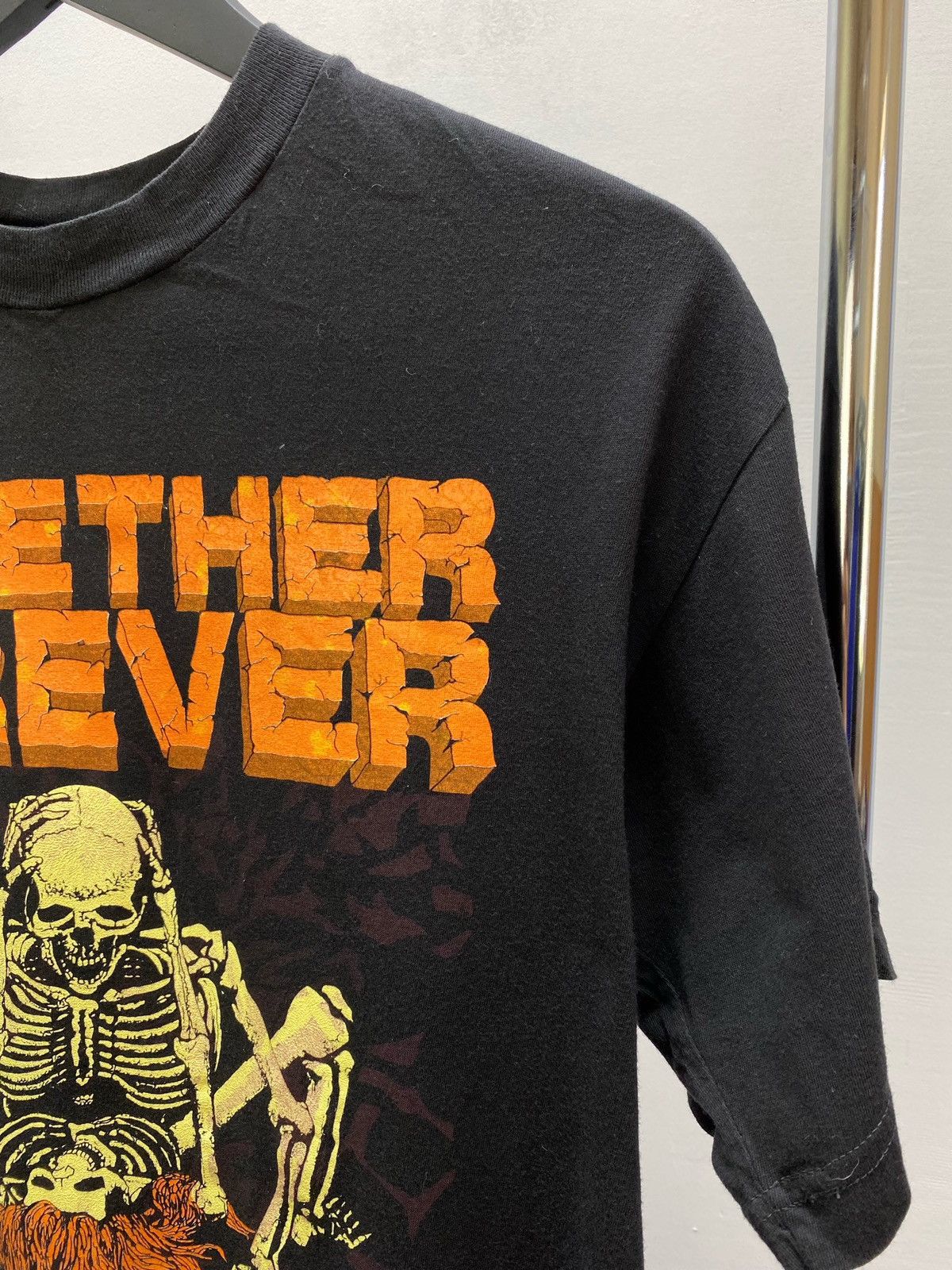 Vintage Vintage Forever Together Skeletons Love T Shirt Size US L / EU 52-54 / 3 - 7 Thumbnail