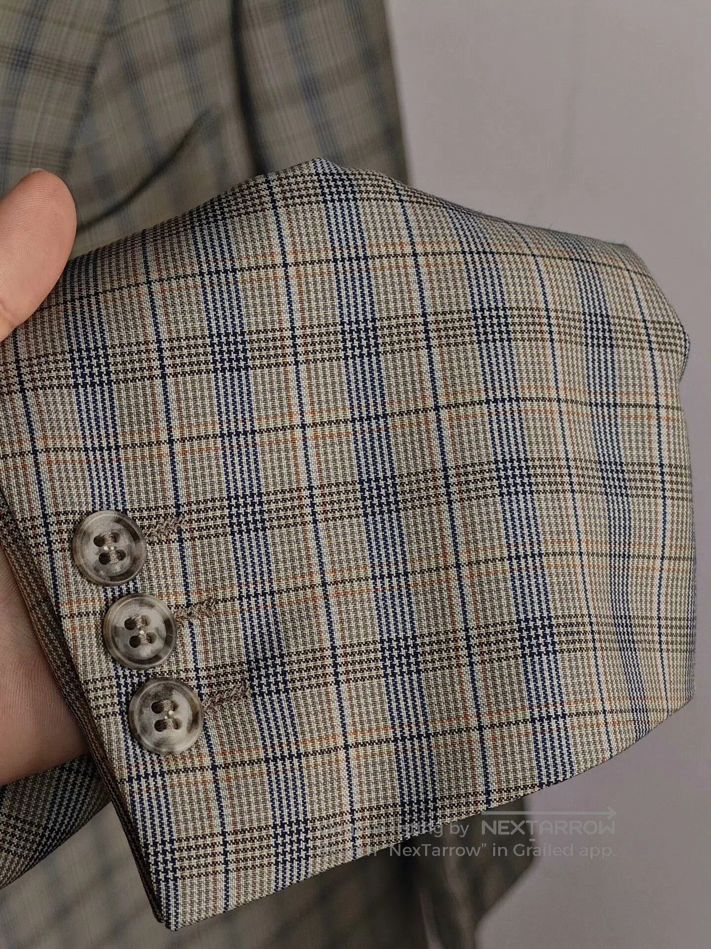 Z Zegna Dunhill Wool Half-Lined Suit Jacket. Size US L / EU 52-54 / 3 - 4 Thumbnail
