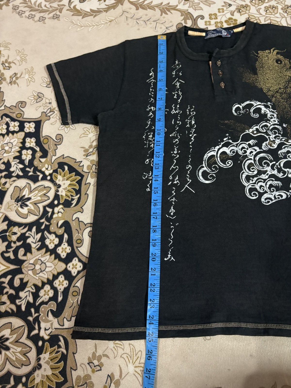 Japanese Brand Vintage Japanese Brand Sukajan Over Print T-Shirt Size US M / EU 48-50 / 2 - 10 Thumbnail