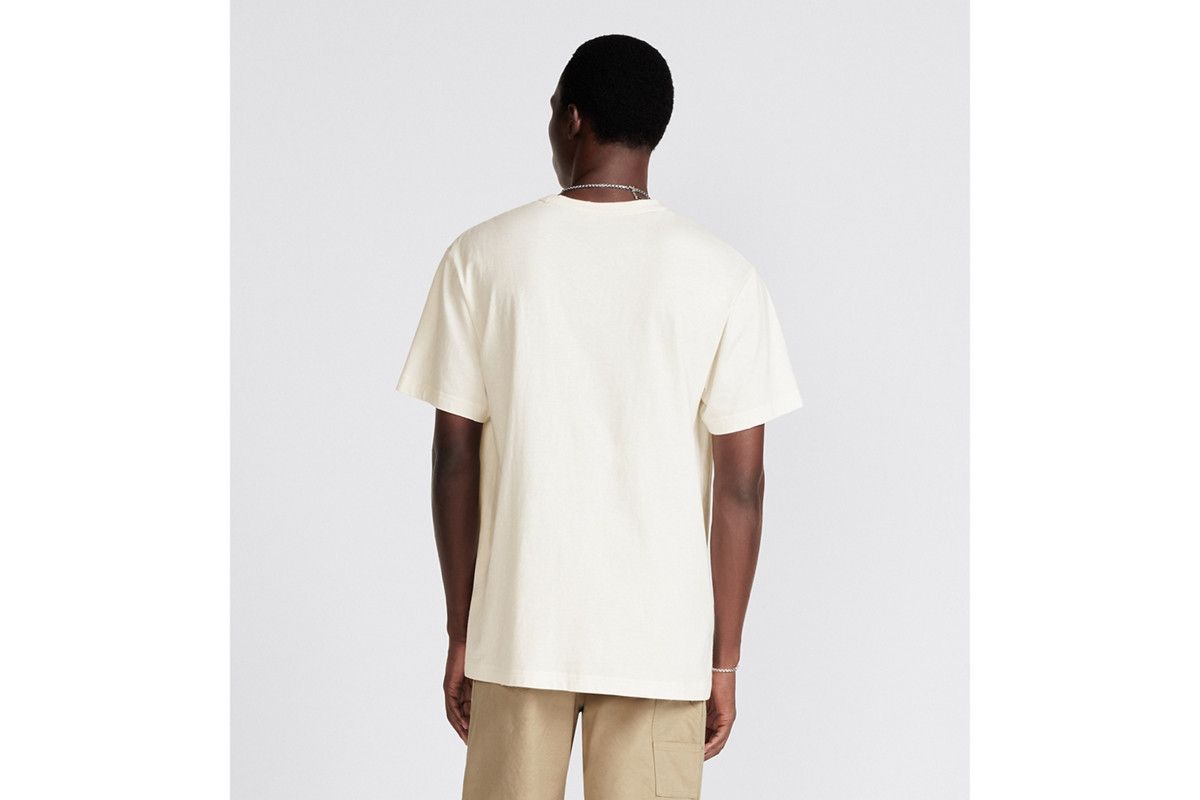 Dior o1bcso1str0226 Relaxed-Fit Bobby T-shirt in White Size US M / EU 48-50 / 2 - 6 Thumbnail