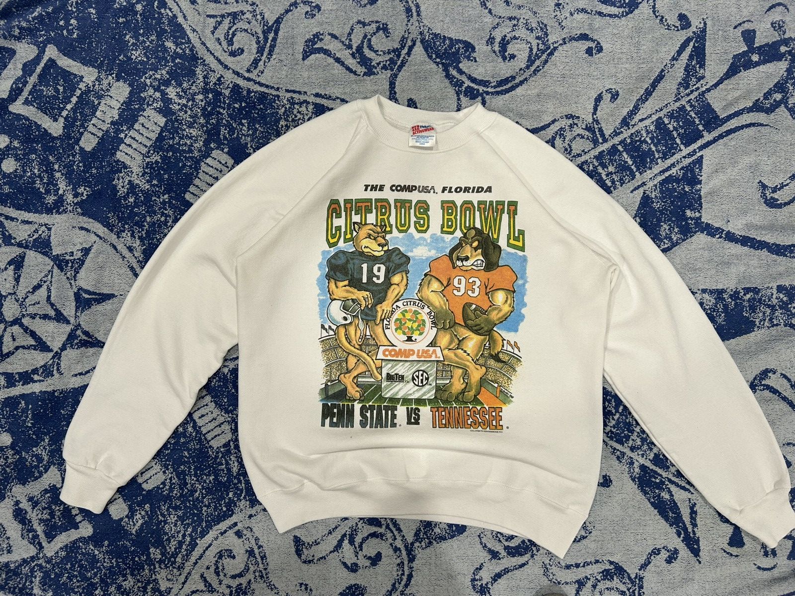 Hanes Vintage 1993 Citrus Bowl Sweatshirt –Penn State vs Tennessee Size US L / EU 52-54 / 3 - 2 Thumbnail