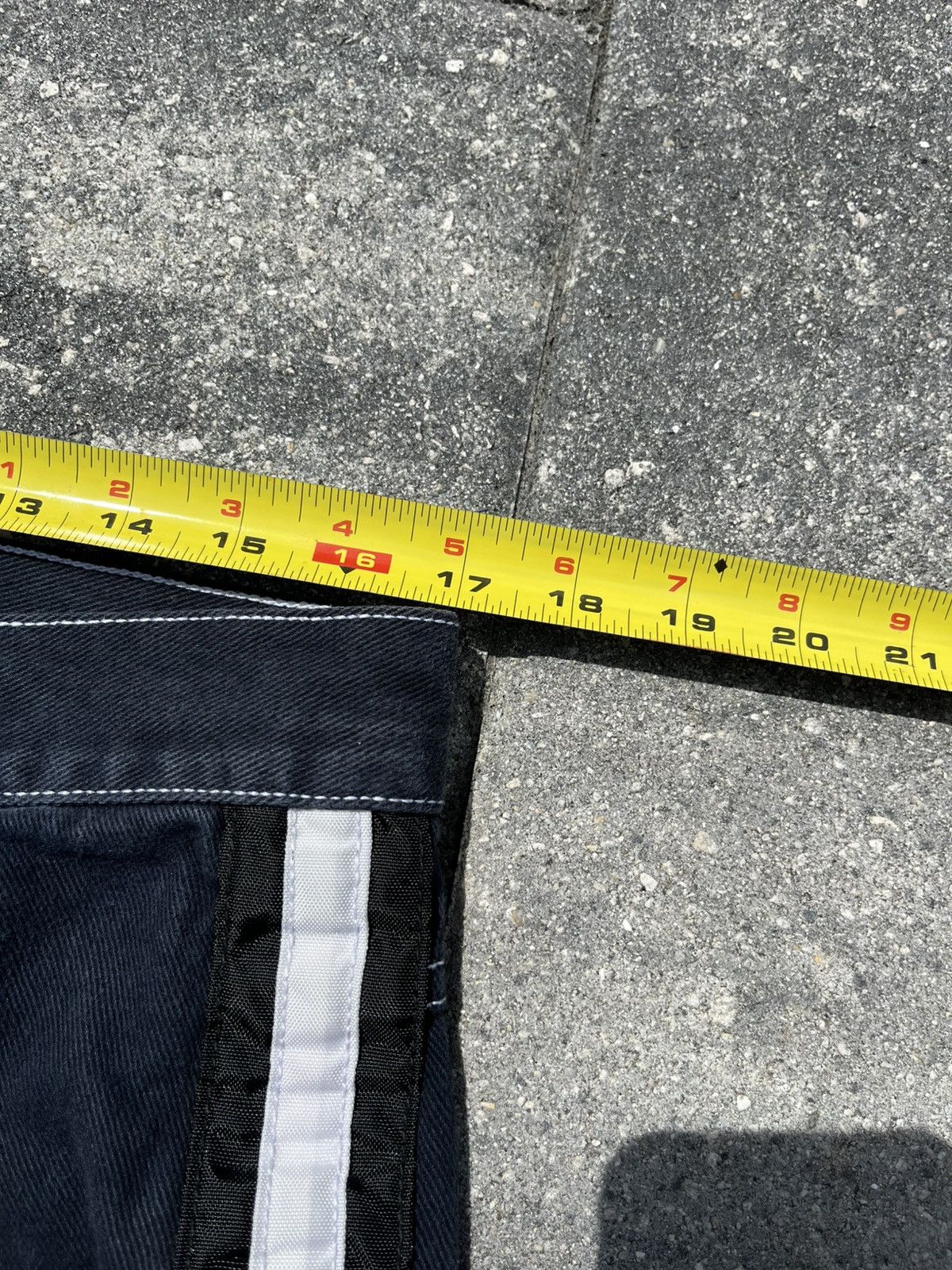 JNCO × Vintage Vintage Y2K Skater Striped Kik Wear Baggy Jeans Size US 34 / EU 50 - 5 Thumbnail