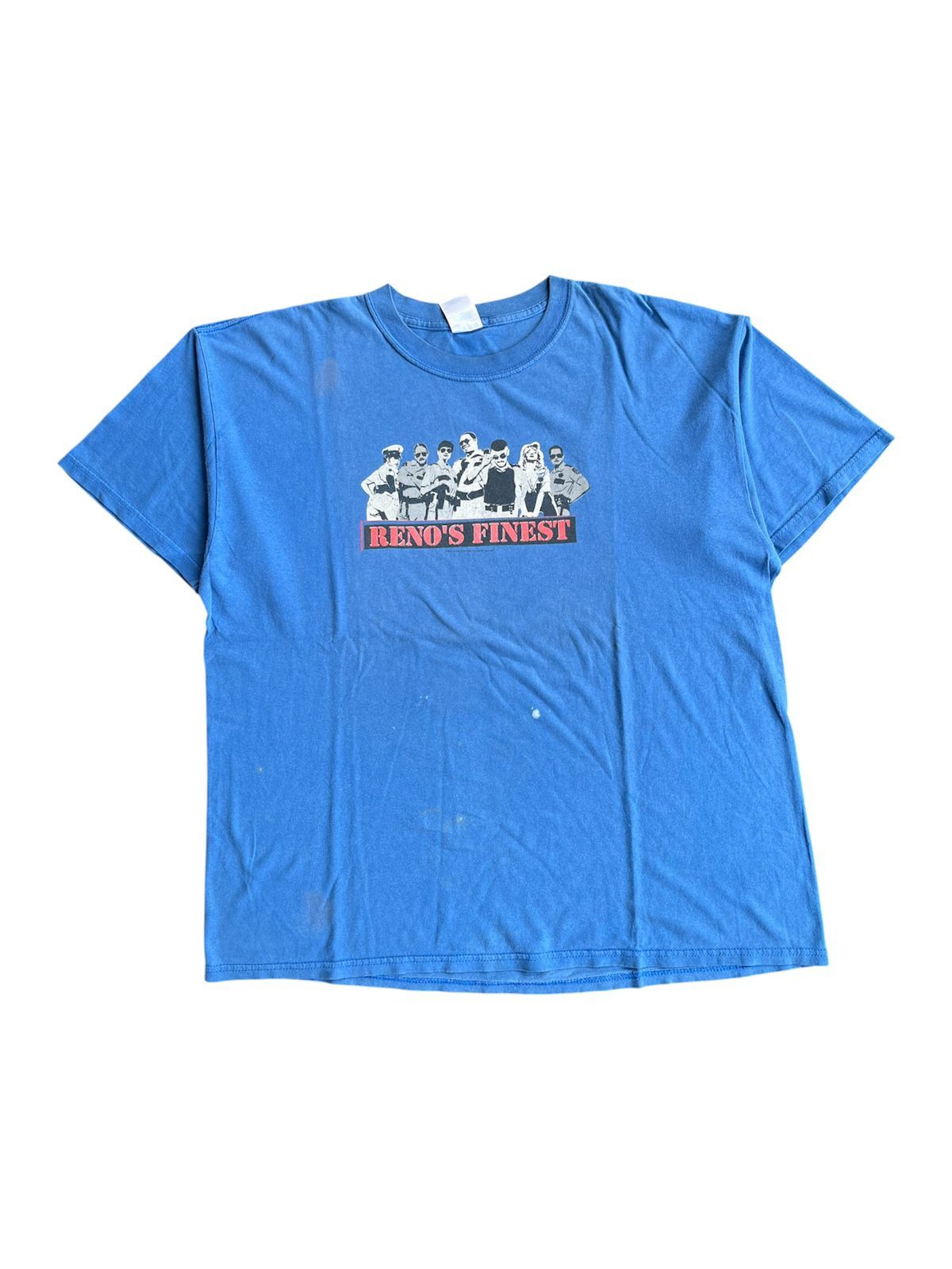 Vintage 2004 Reno's Finest Target 911 Movie Tshirt Size US XL / EU 56 / 4 - 1 Thumbnail