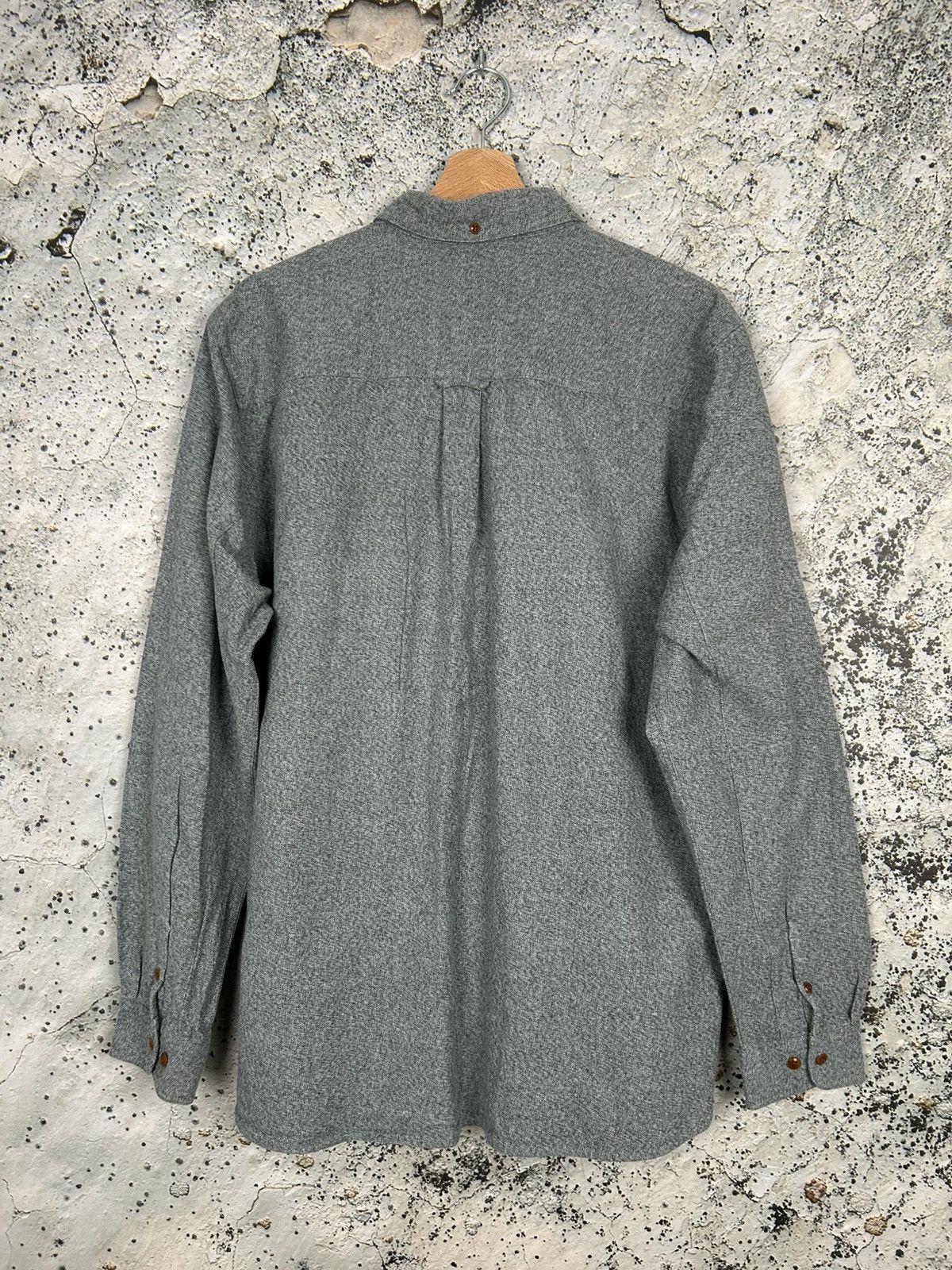 Carhartt Carhartt WIP Cram Shirt Grey Streetwear Workwear Skate Size US XXL / EU 58 / 5 - 4 Thumbnail