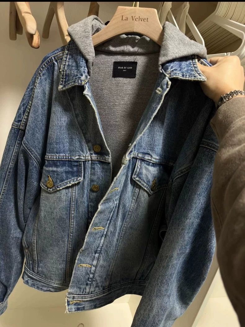 Other Fear of God Denim with a hood Size US M / EU 48-50 / 2 - 1 Thumbnail